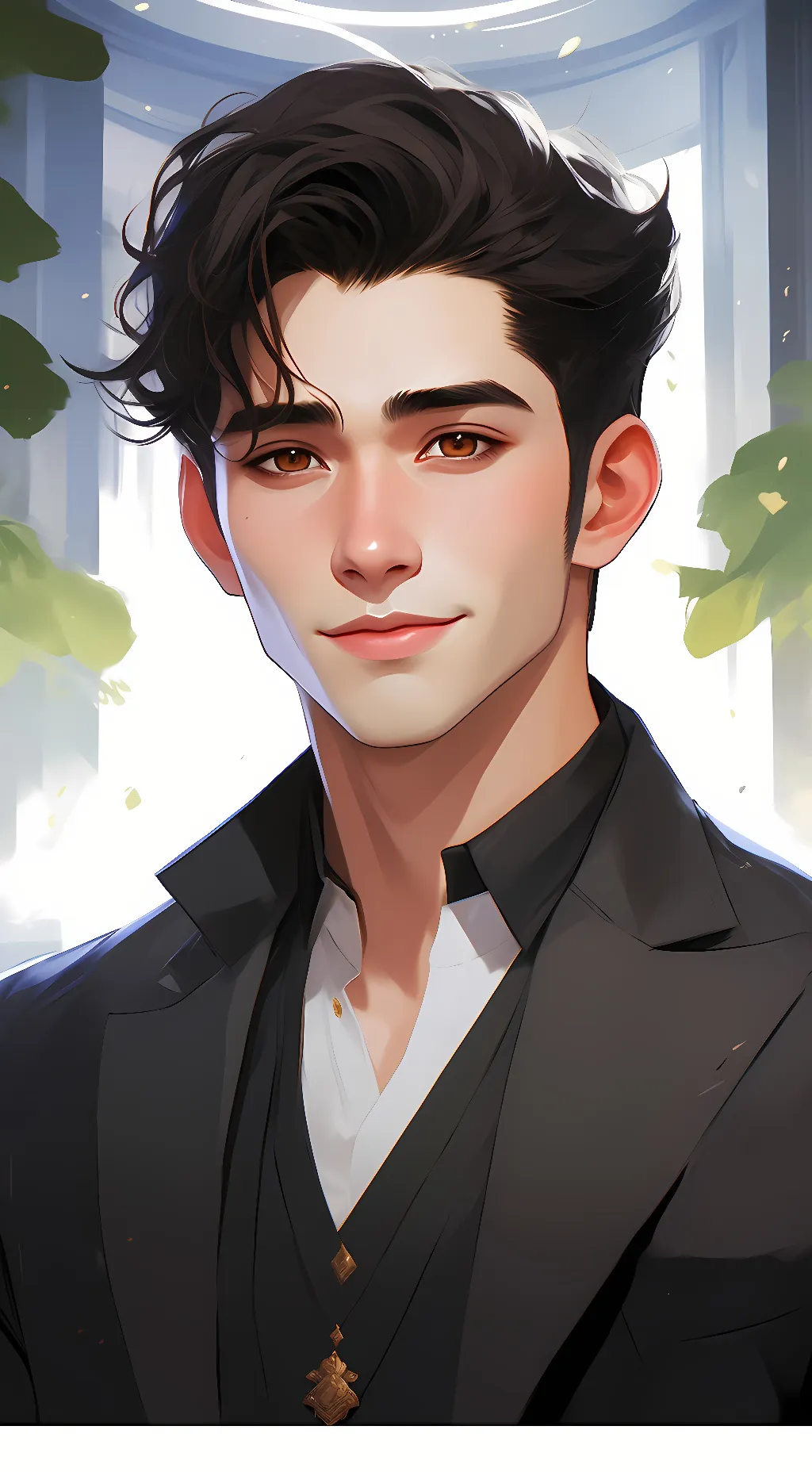 ai character: ryan james background