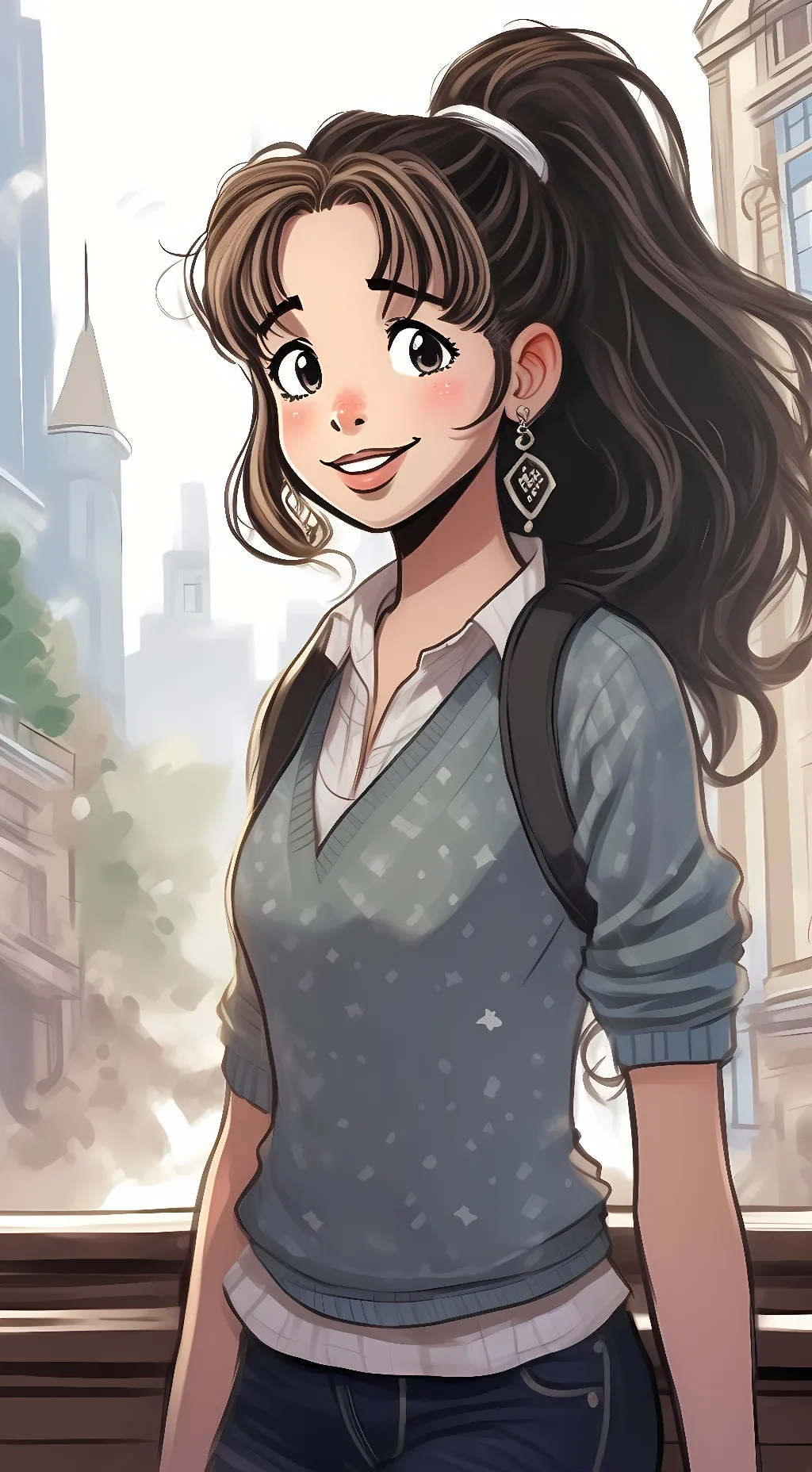 ai character: Nikki J. Maxwell  background