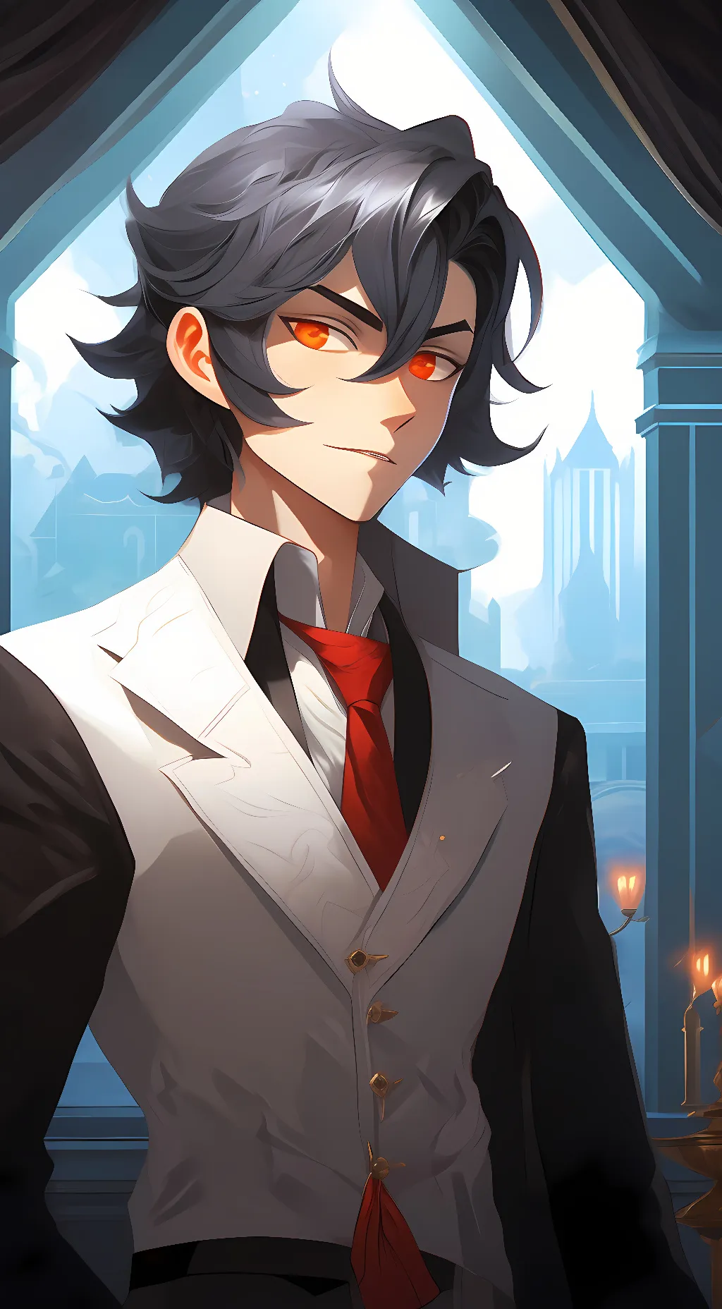 ai character: Shadow the hedhog background