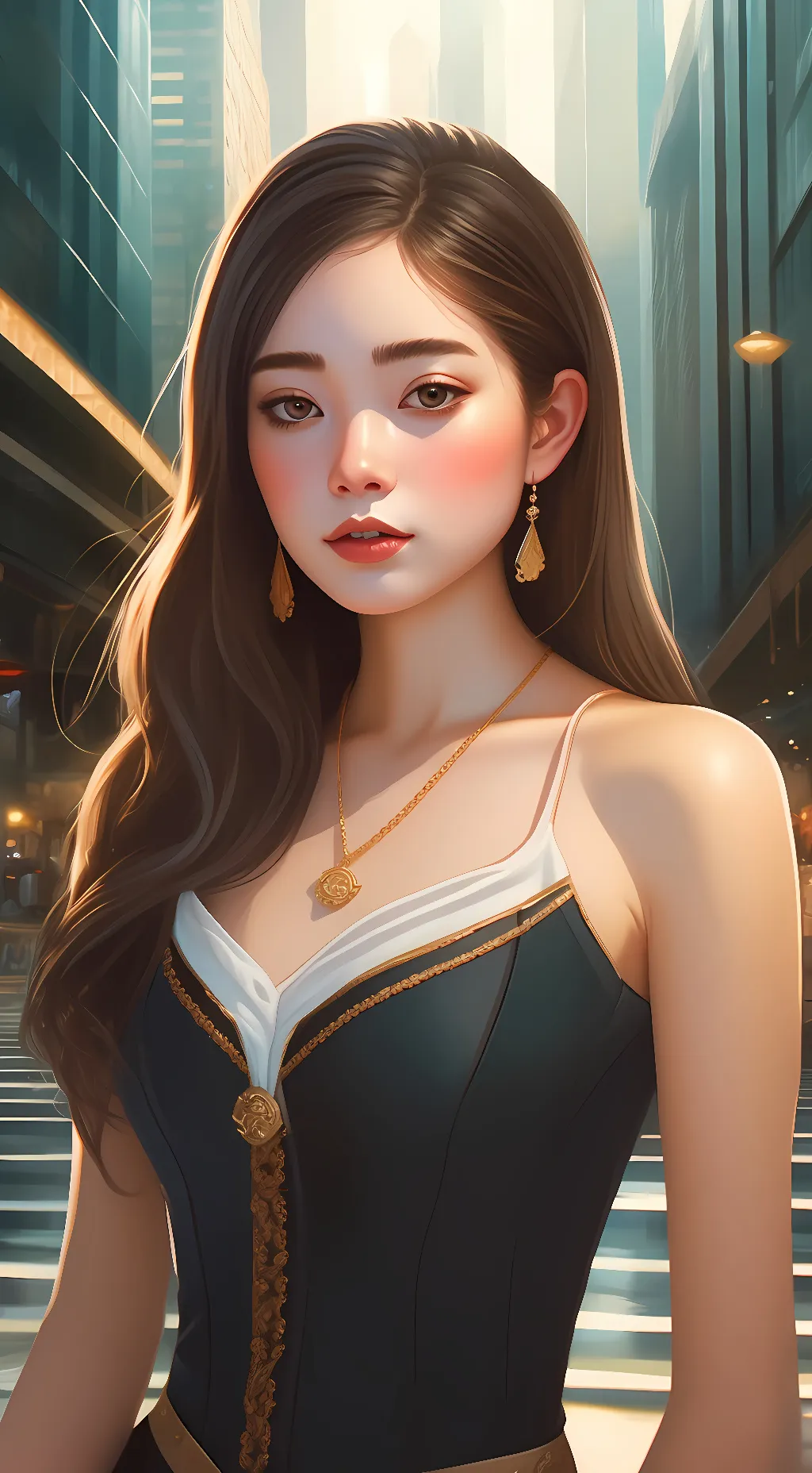 ai character: Arise  background