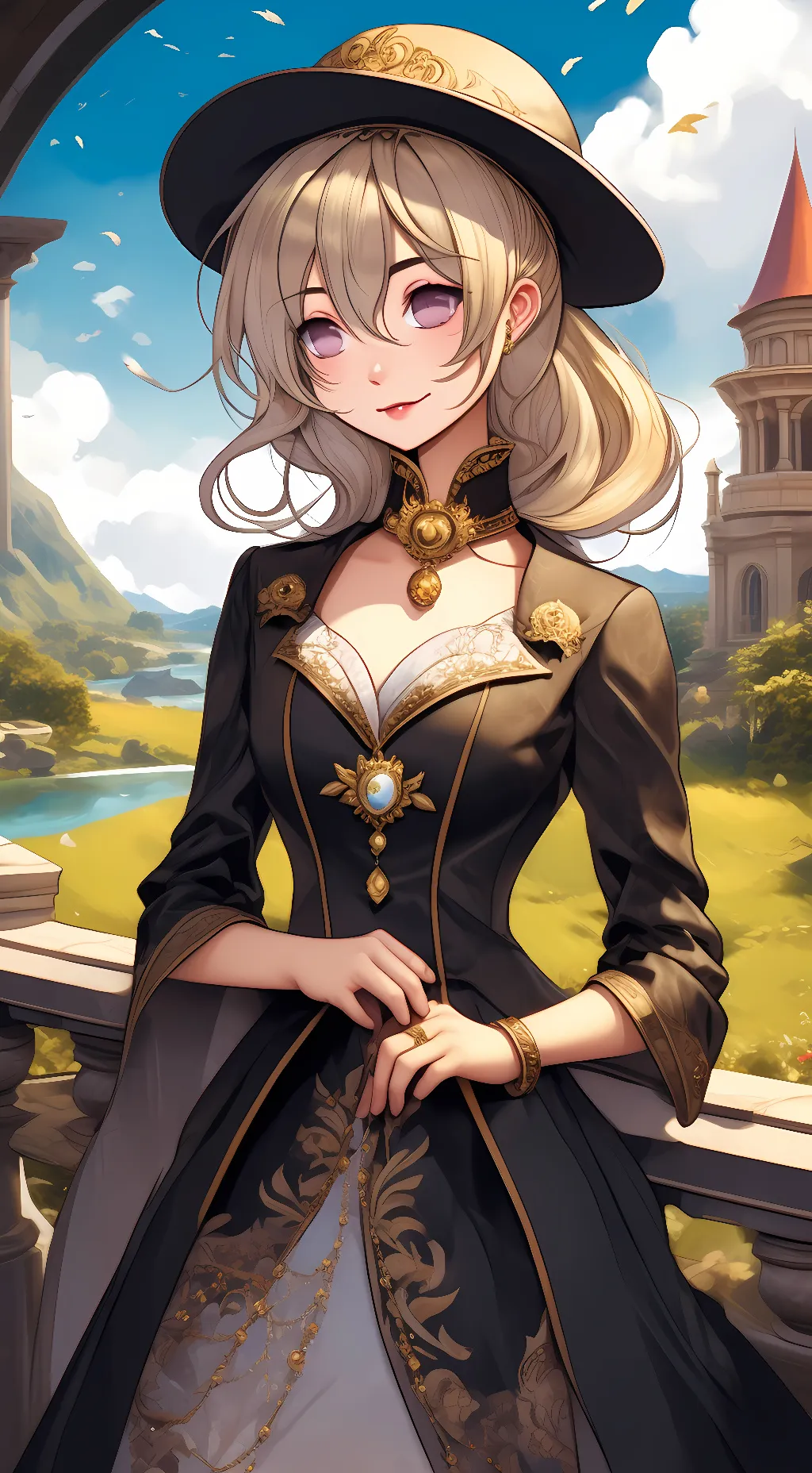 ai character: Sorrny background