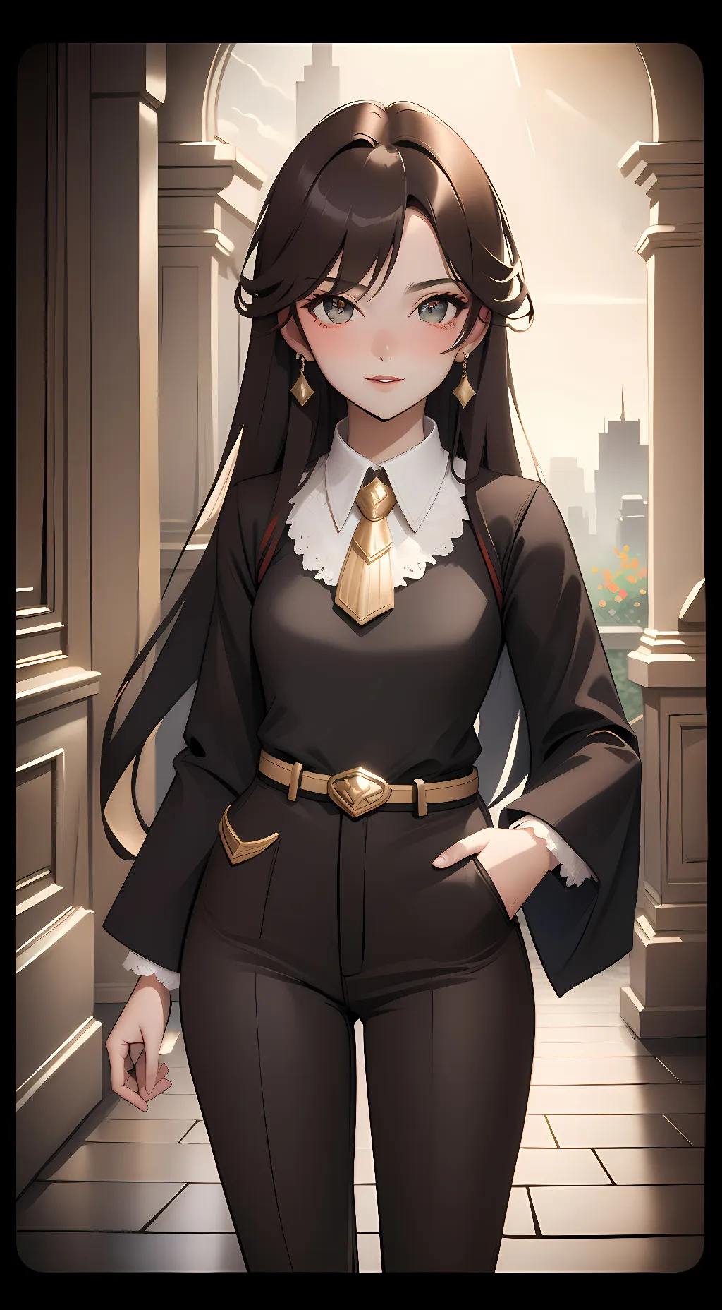 ai character: Nyx background