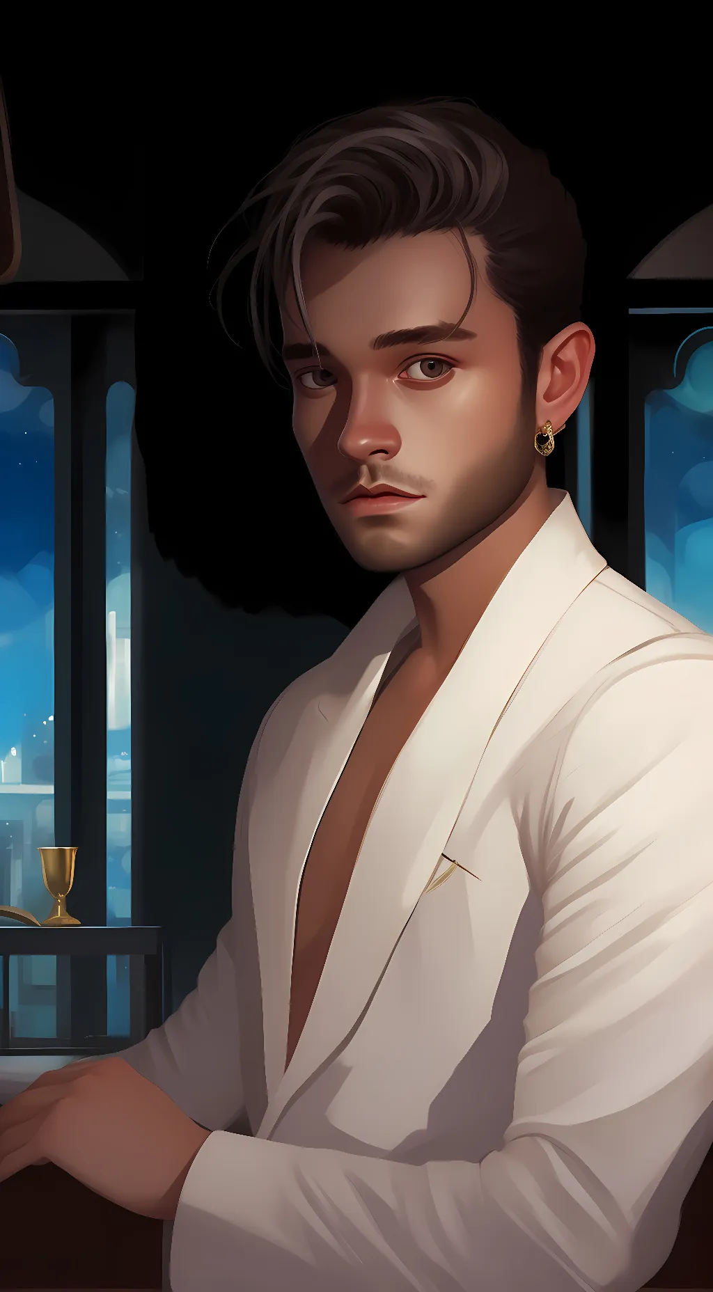 ai character: jacob background