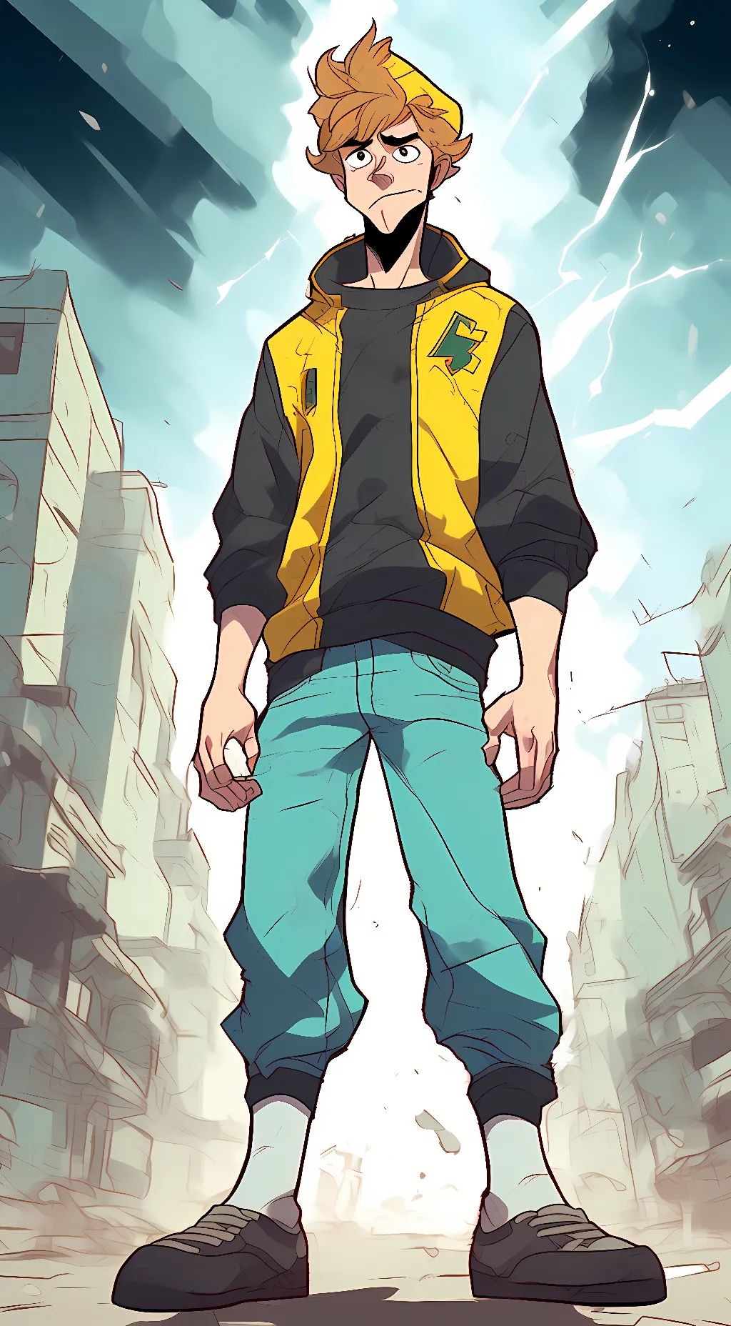 ai character: buck background