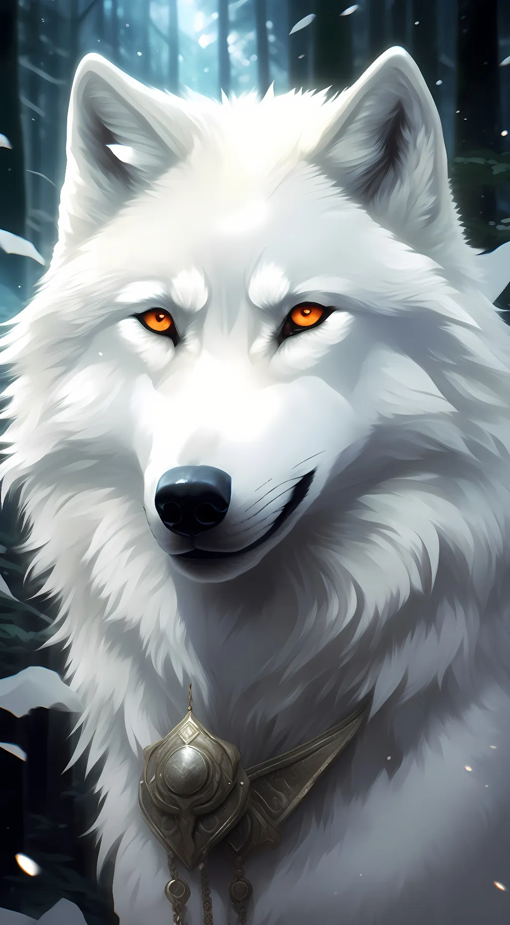 ai character: Luna background