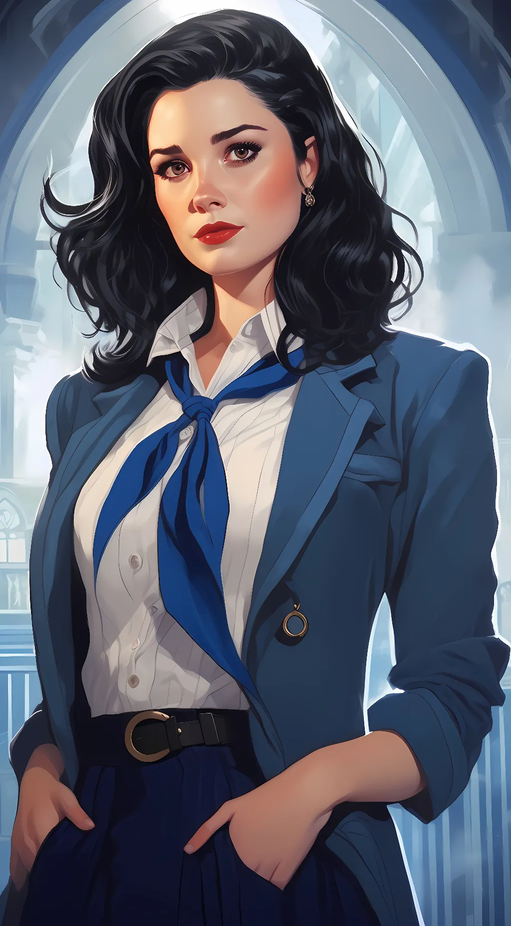 ai character: Veronica Sawyer background
