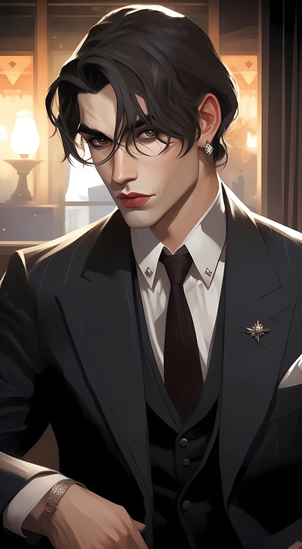 ai character: Lorenzo background
