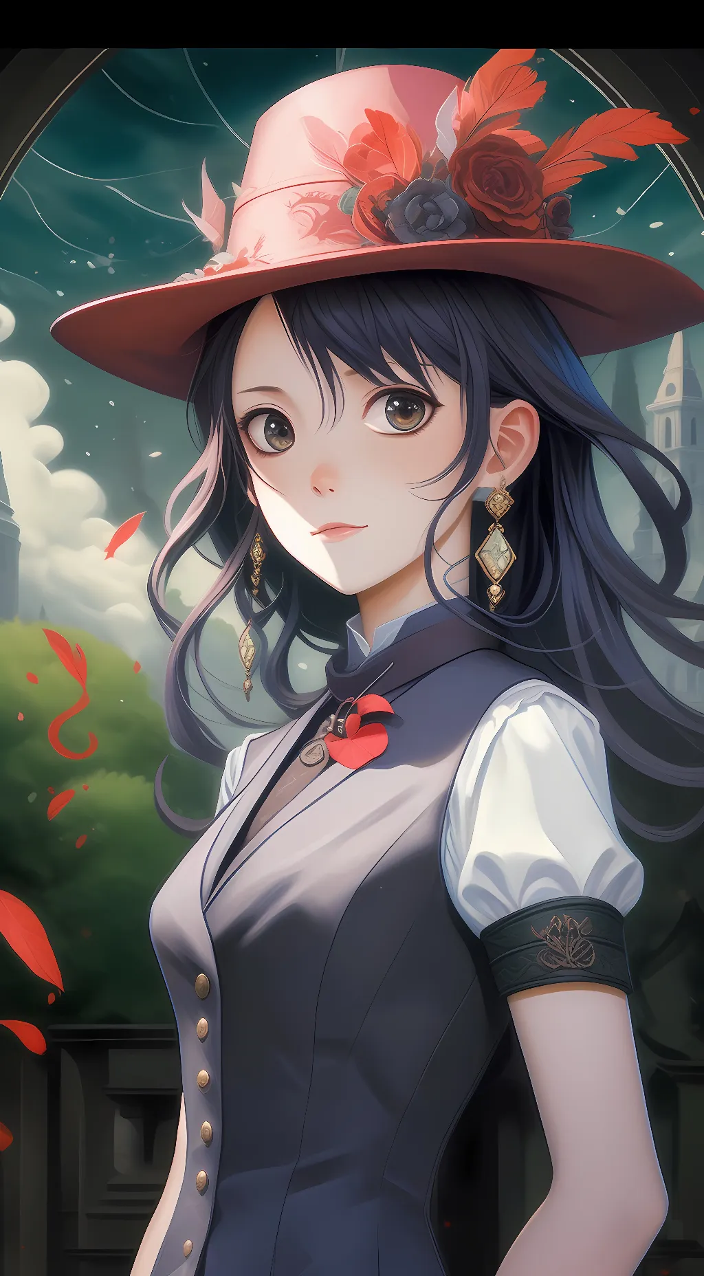 ai character: Hashiras background
