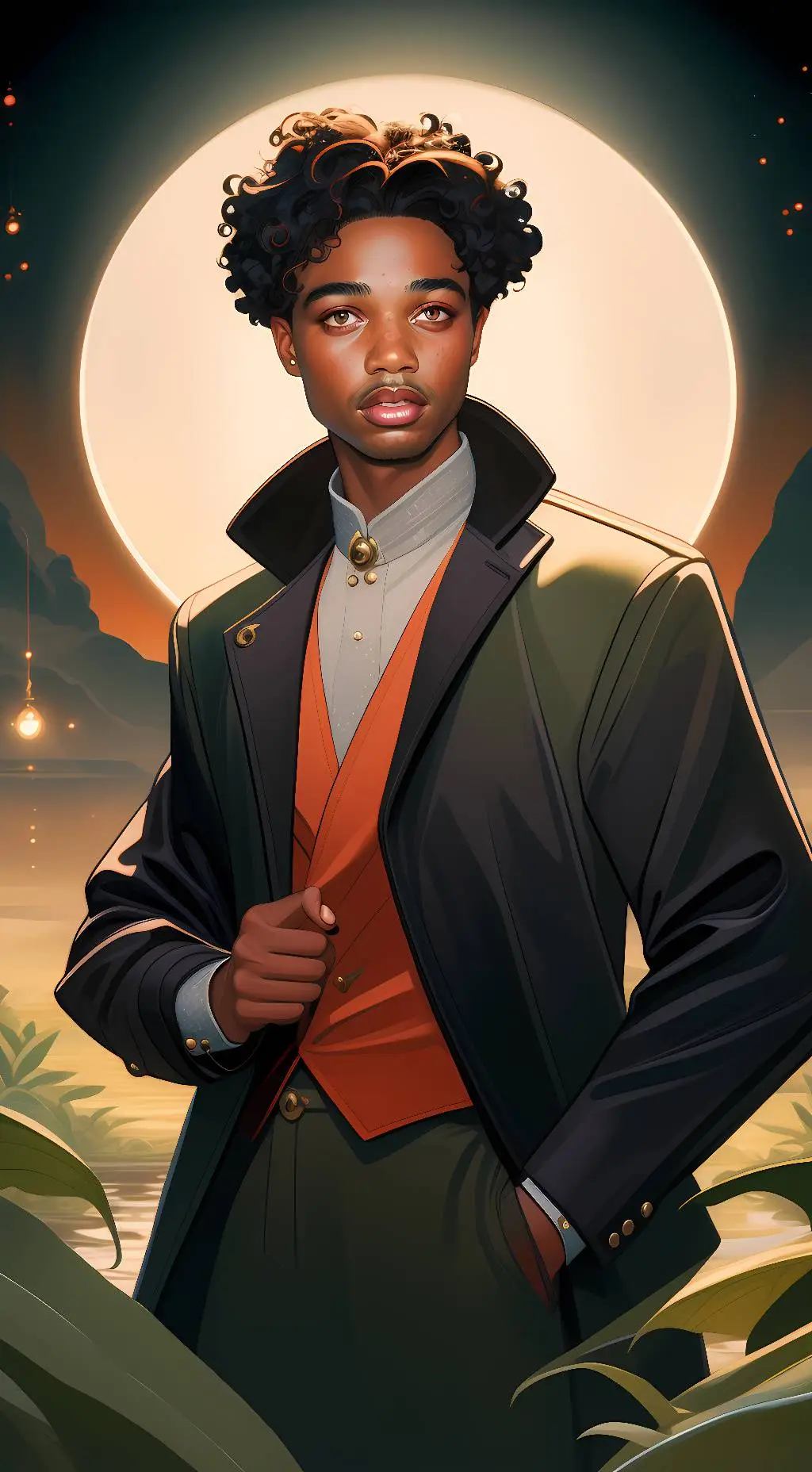 ai character: Roddy Ricch background