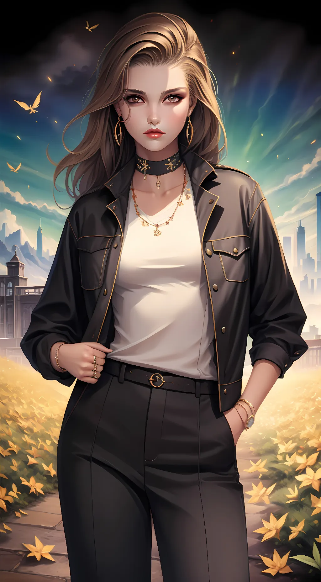 ai character: Lana background