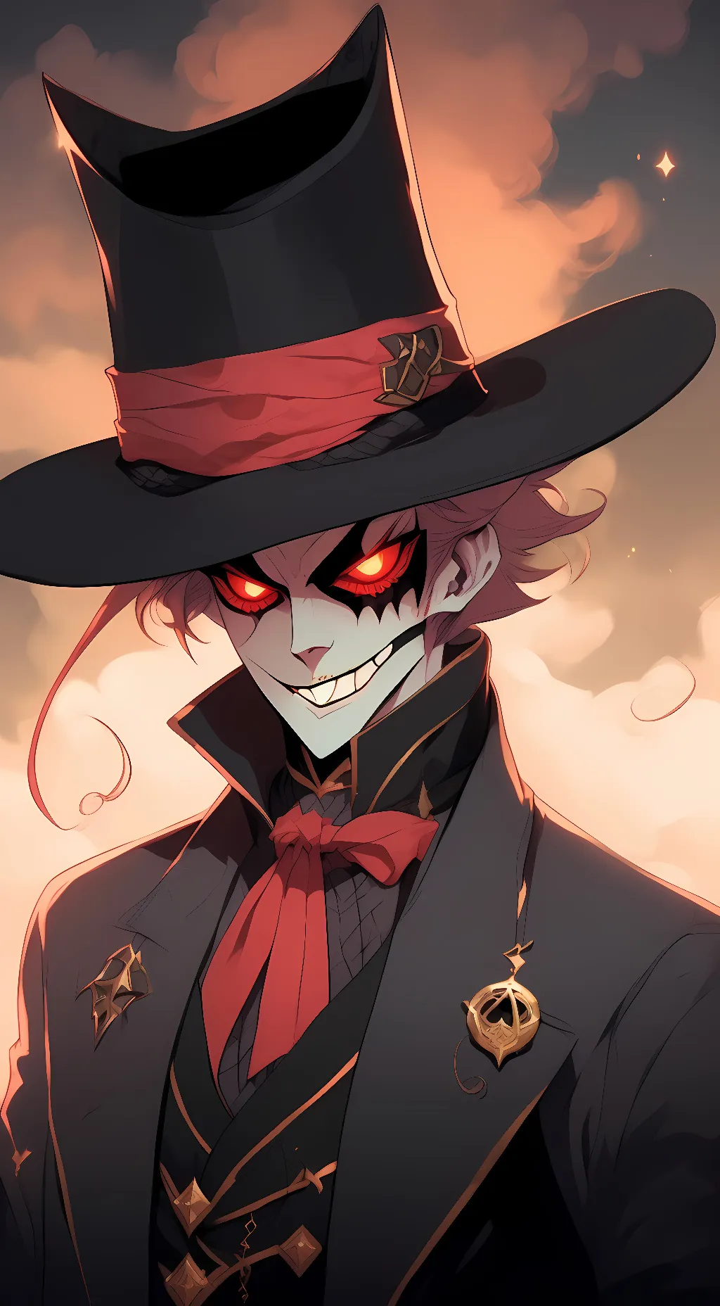 ai character: Black Hat background