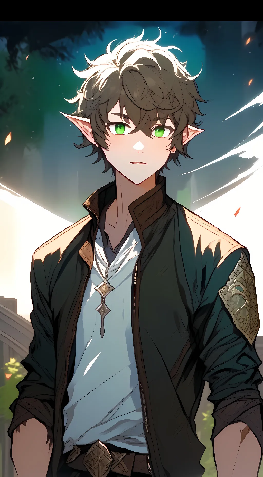 ai character: Arrow background