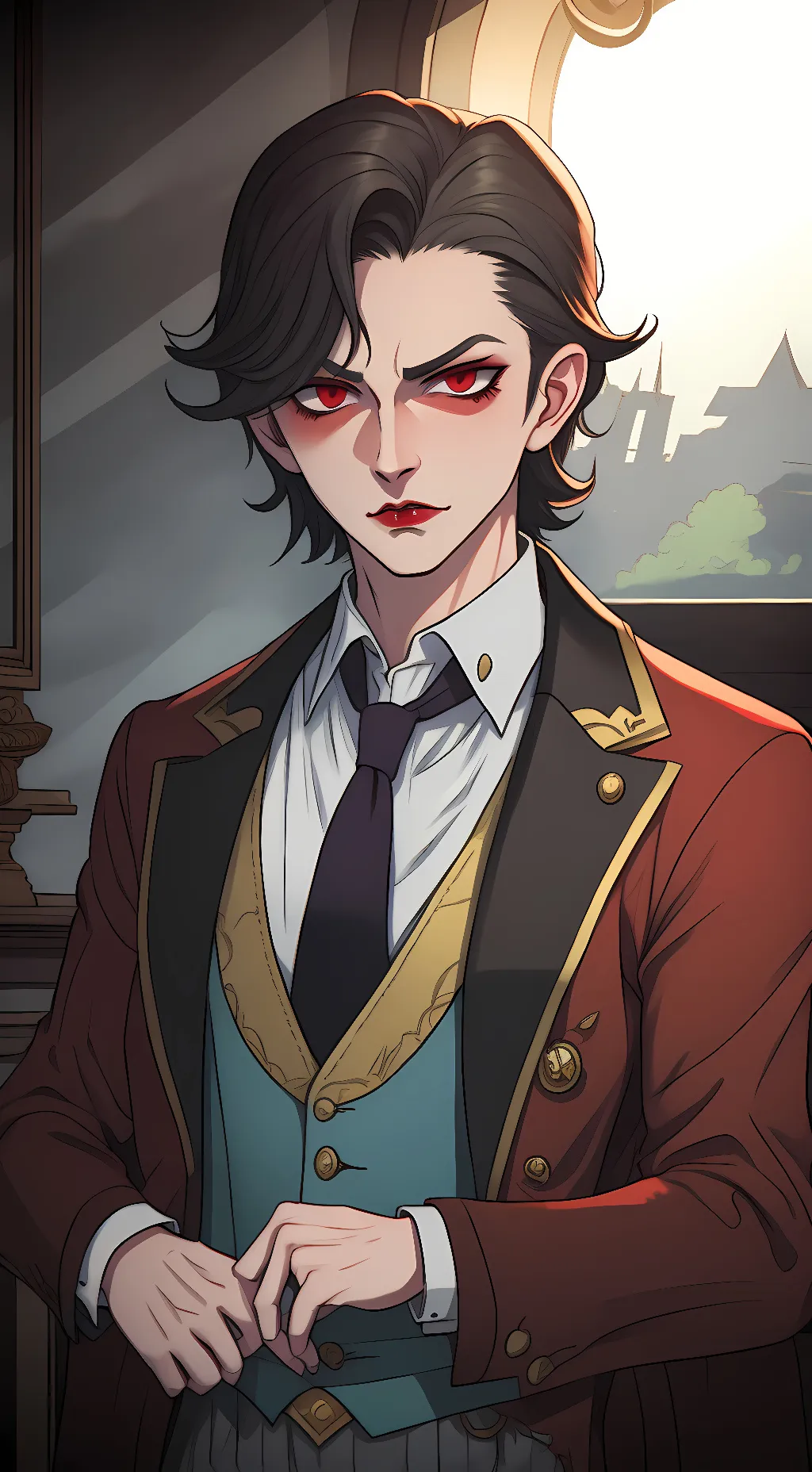 ai character: zaron background