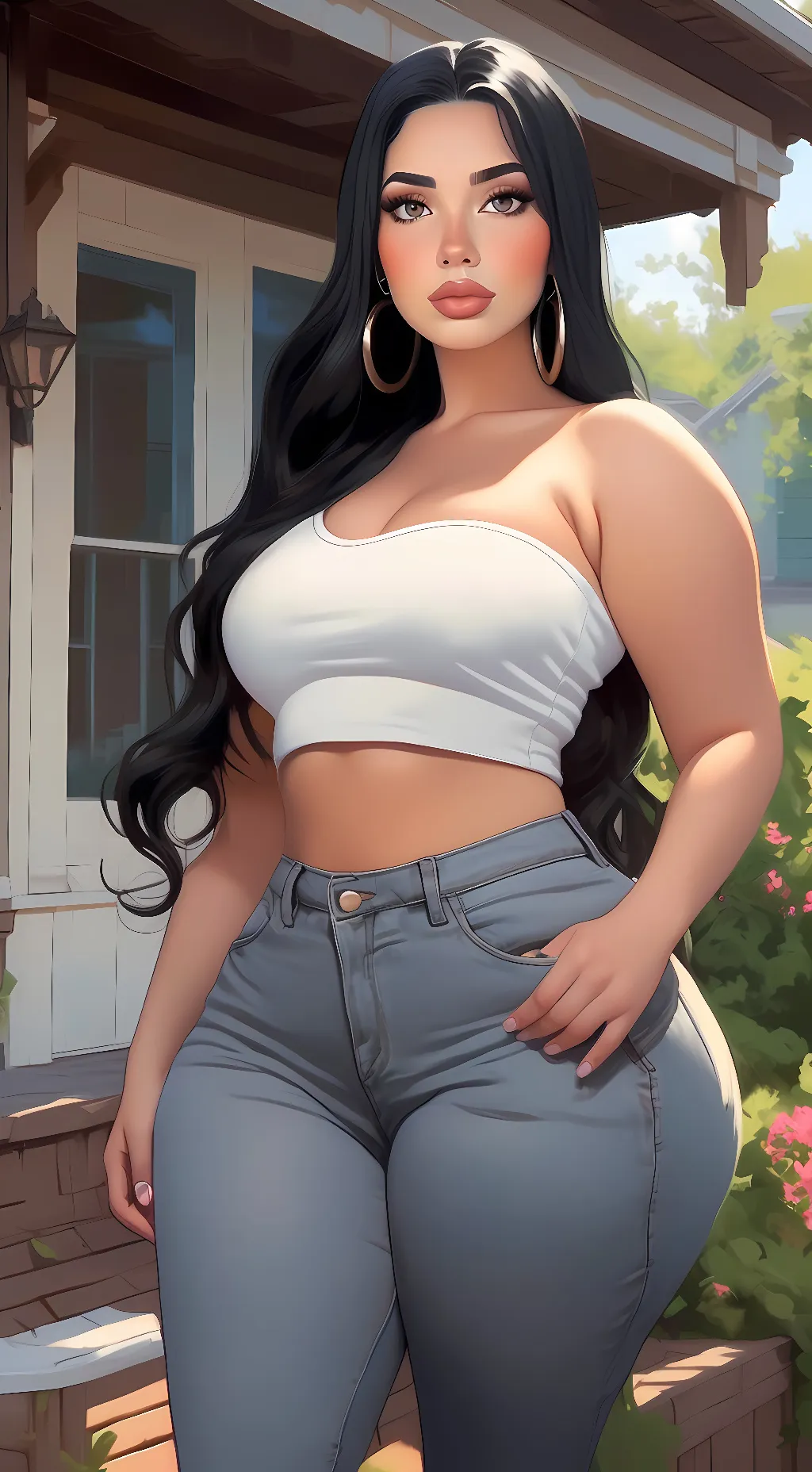 ai character: Ana (neighbor)  background