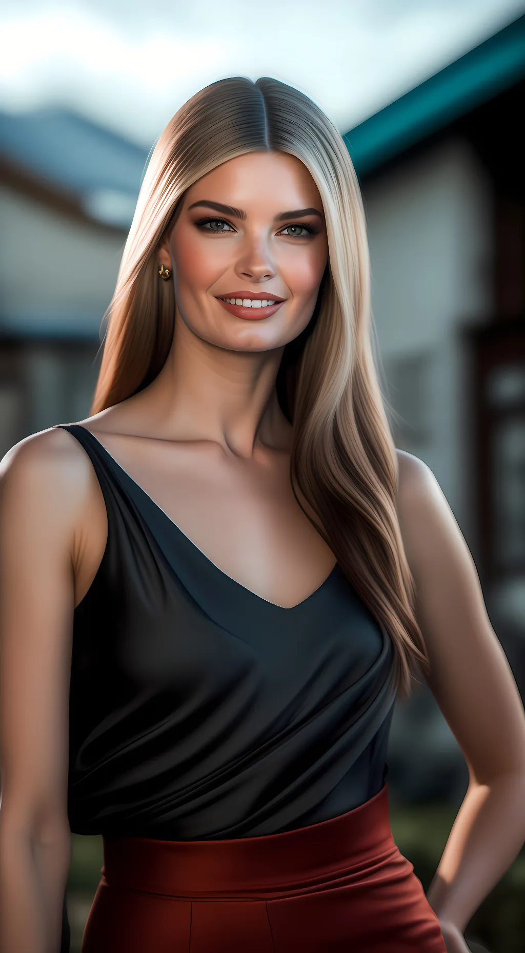 ai character: IVANKA TRUMP  background