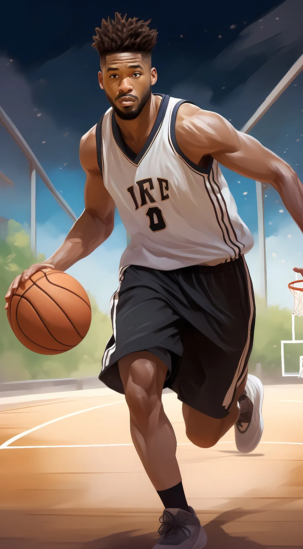 ai character: Kobe Bryant background