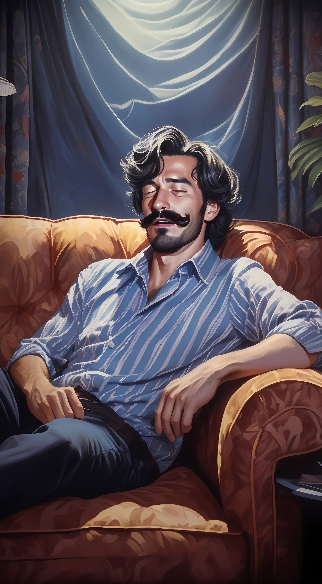 ai character: Philip Turner background