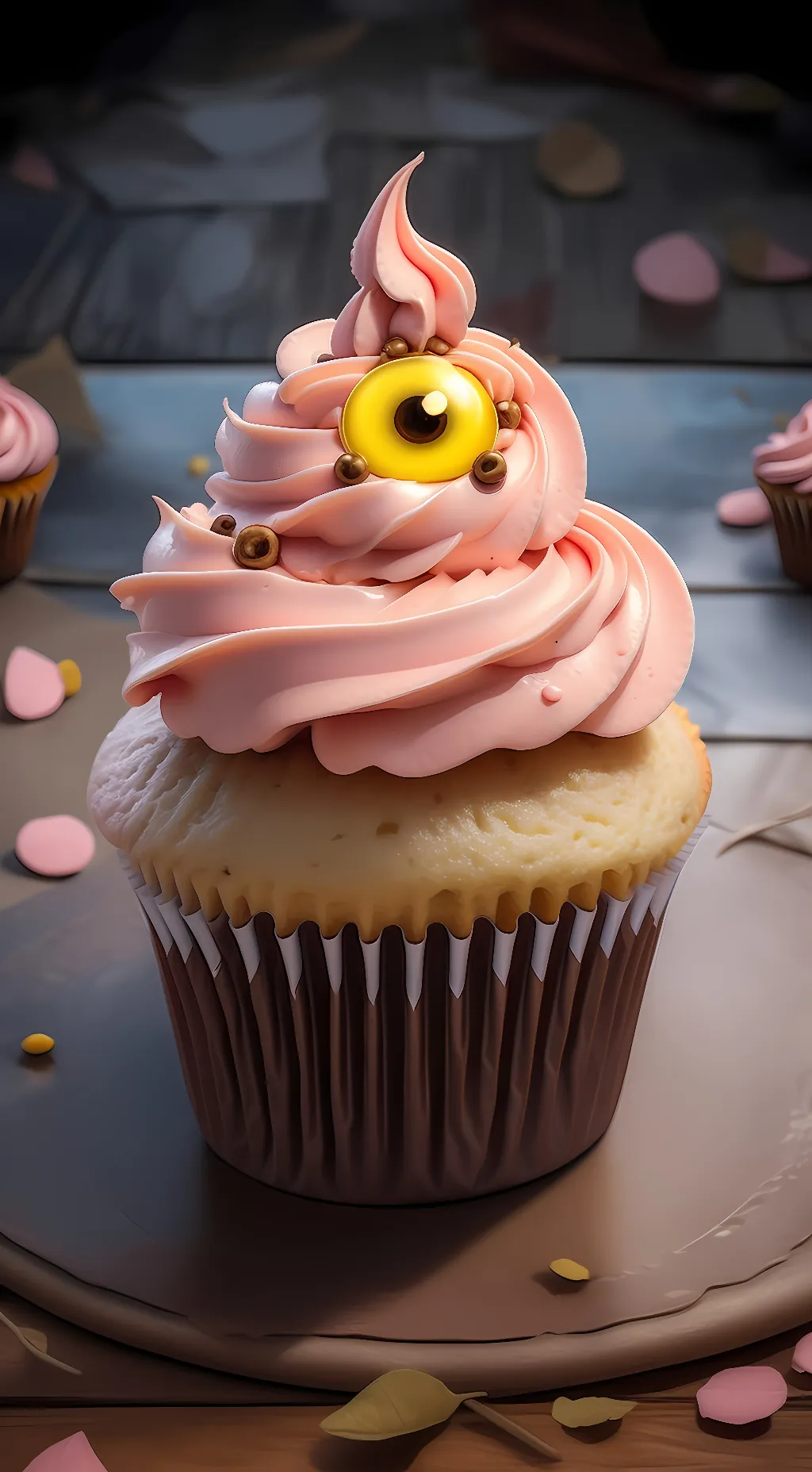ai character: Carl The Cupcake  background