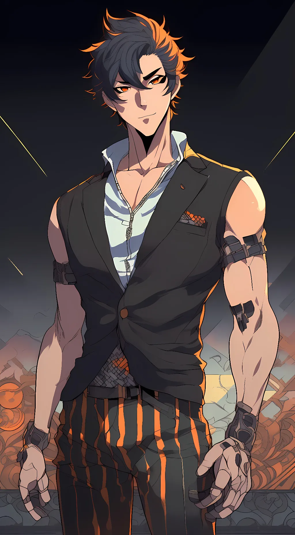 ai character: Eclipse background