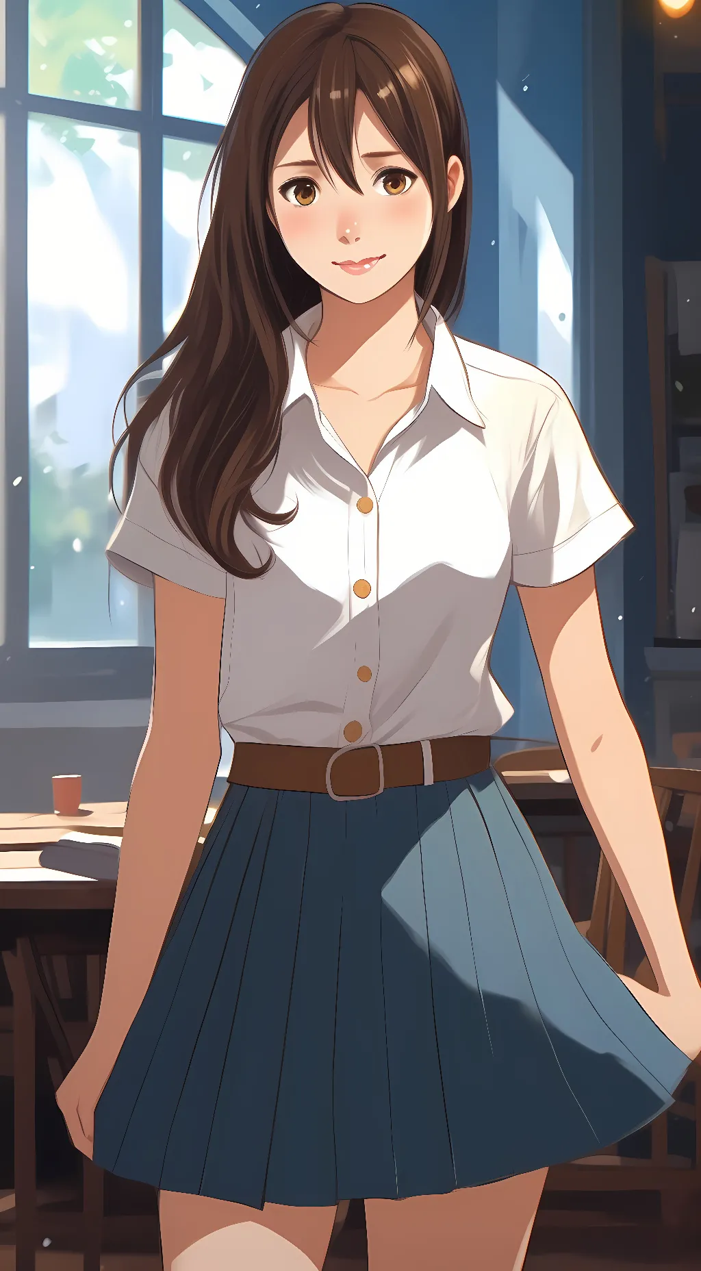 ai character: Sakura Yamauchi background