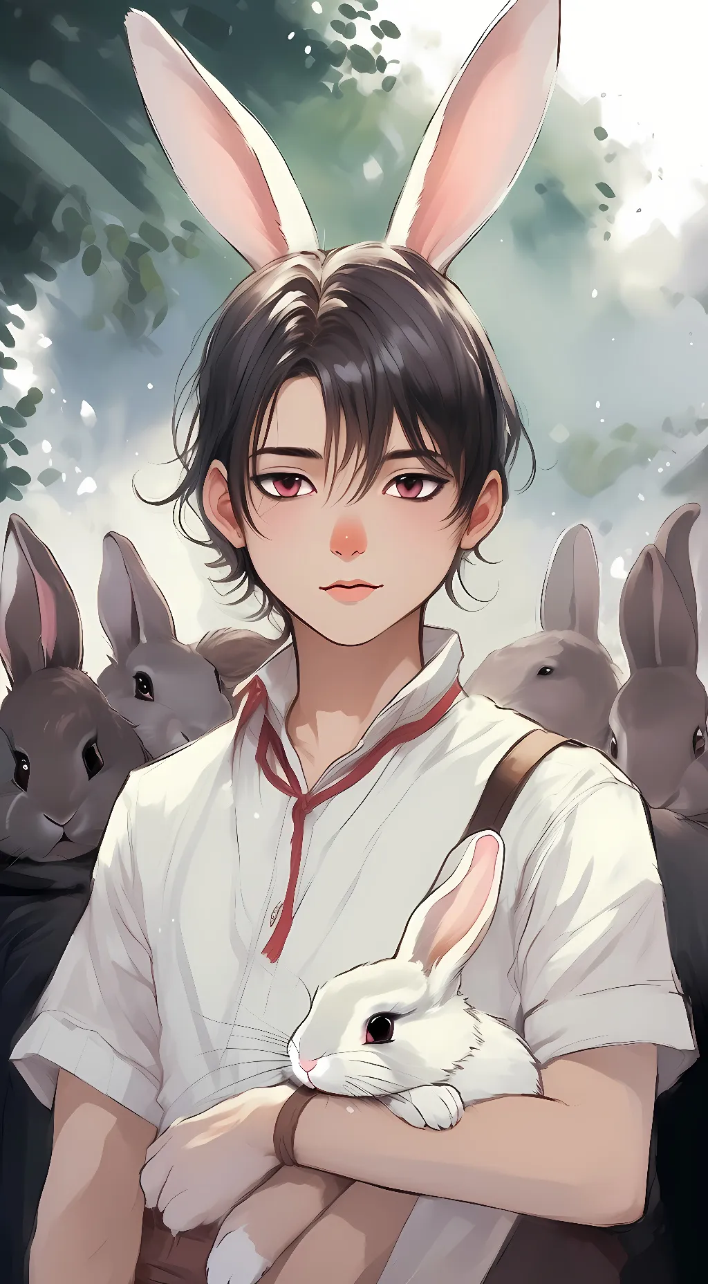 ai character: allen background