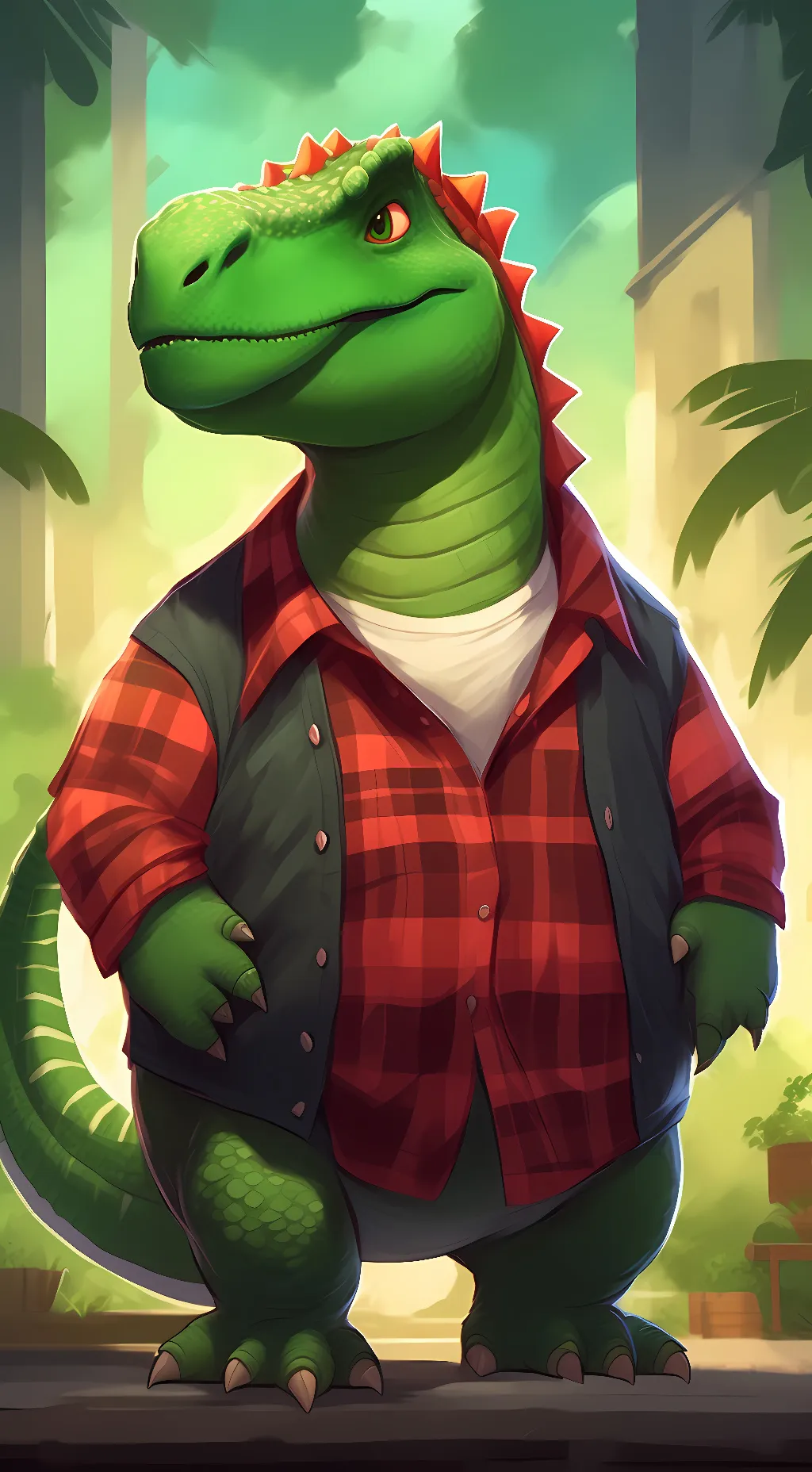 ai character: Earl Sinclair background