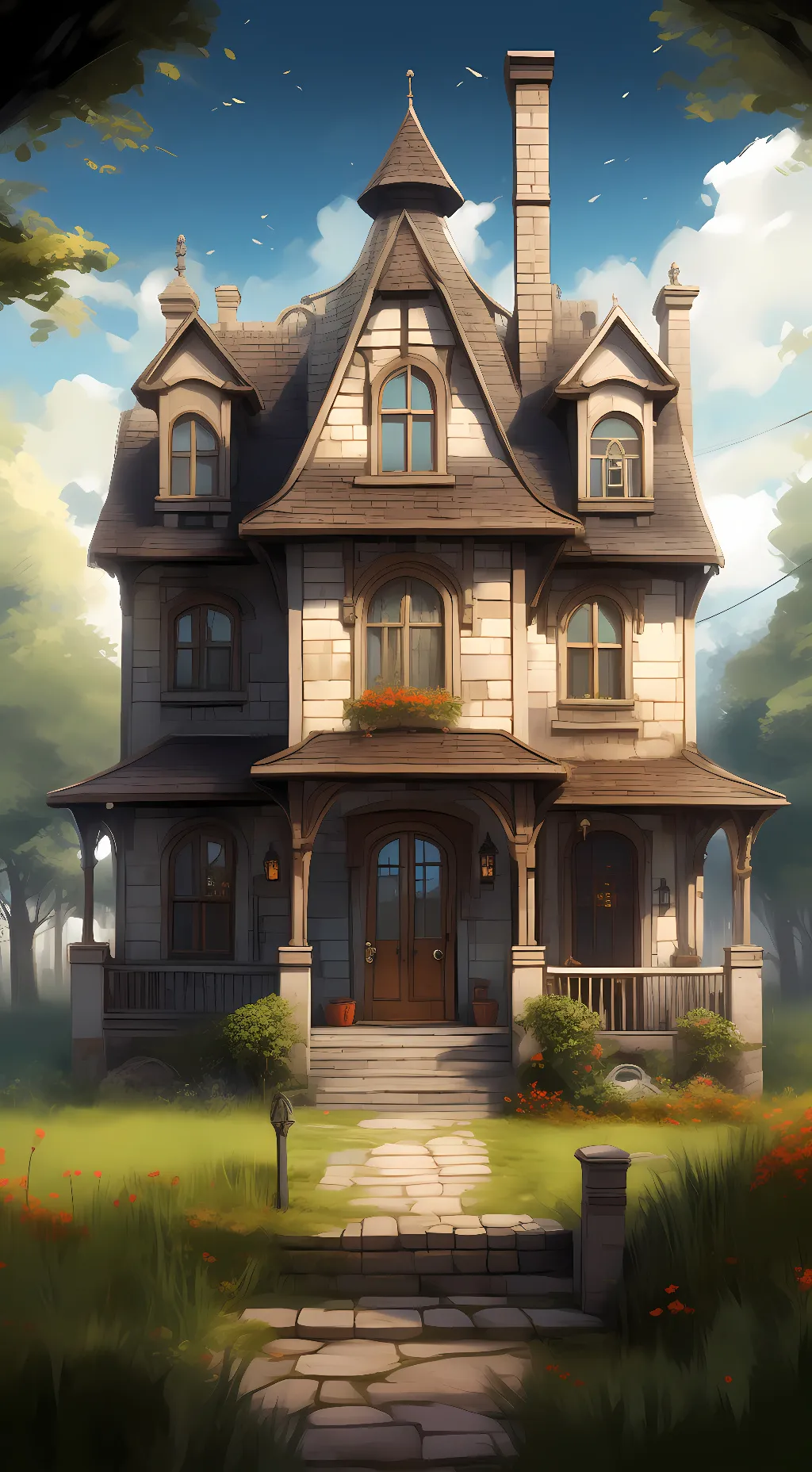 ai character: ||Orphanage|| background