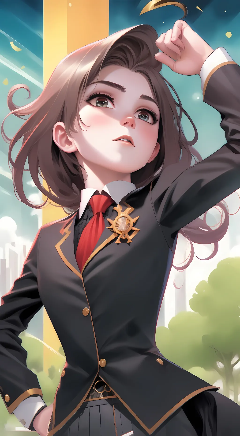 ai character: hi hi background