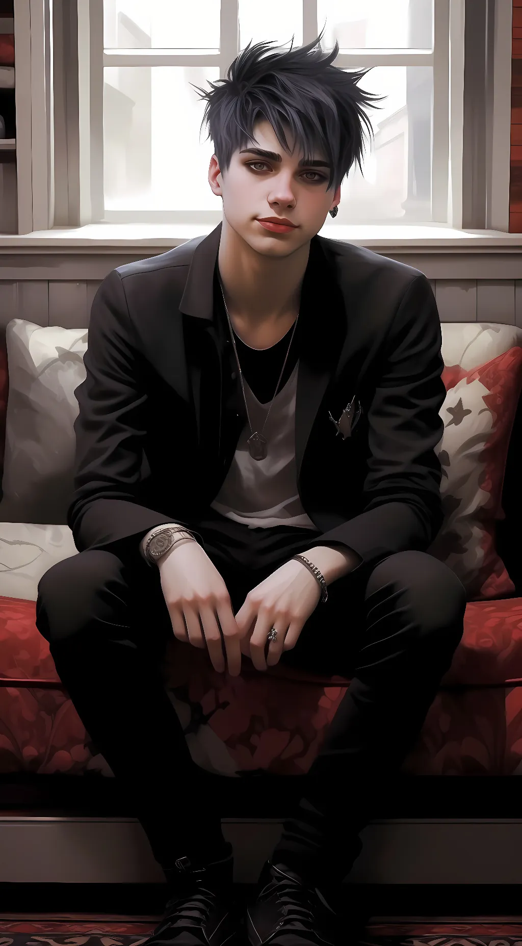 ai character: coby brock  background