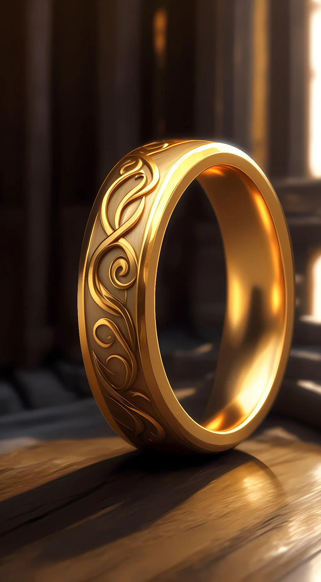 ai character: The one ring background