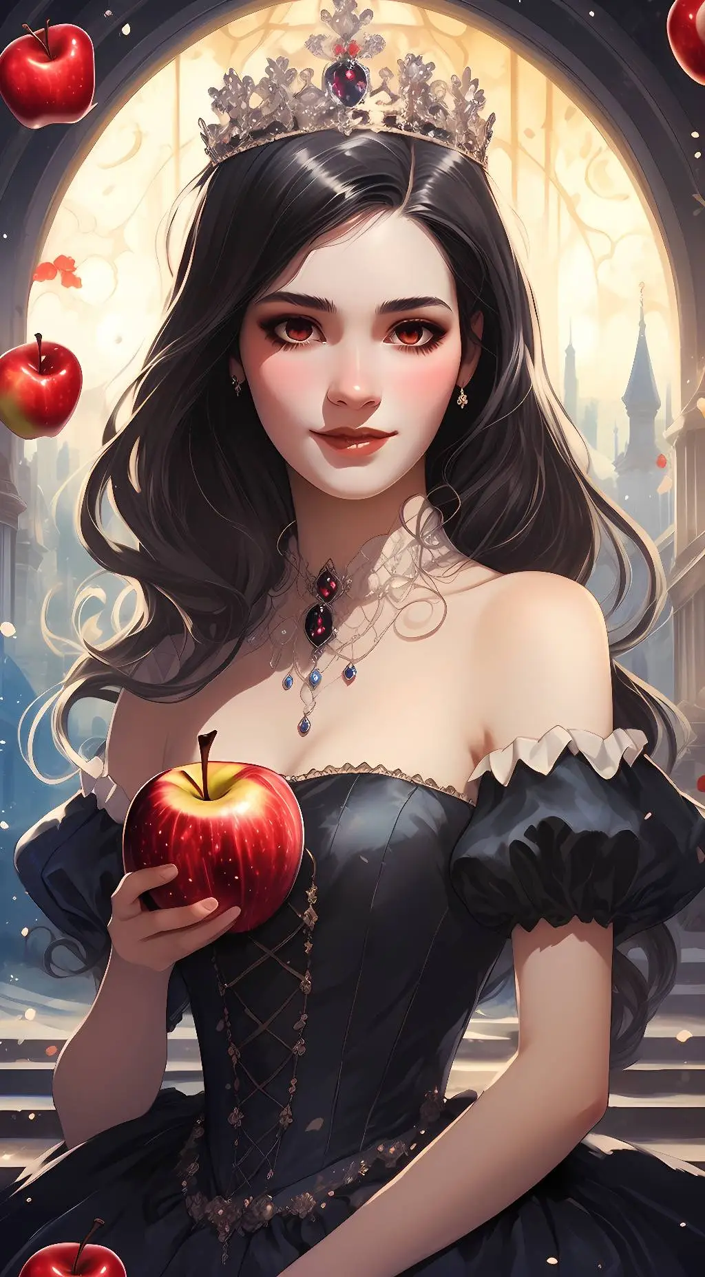 ai character: Snow Whitethorn background