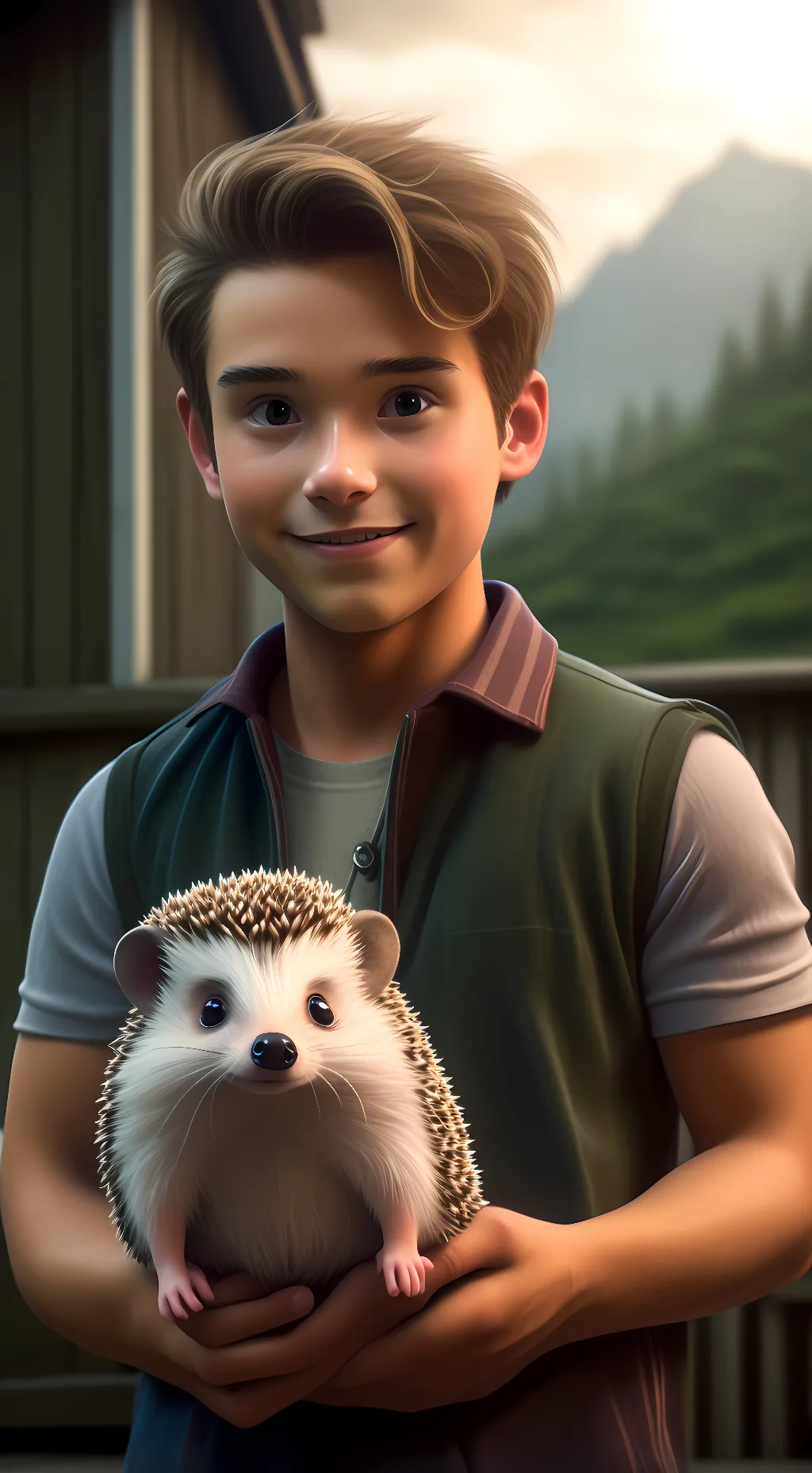 ai character: zeda background