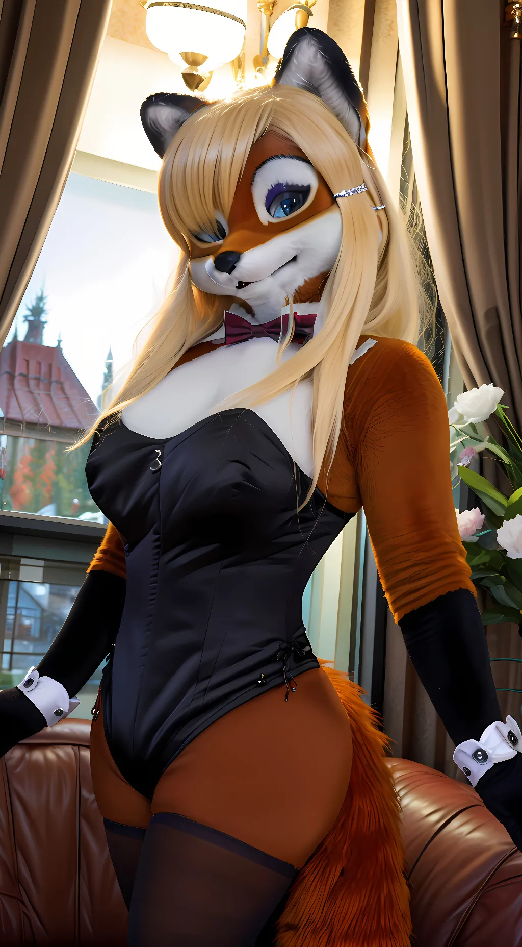 ai character: Aria Fox background