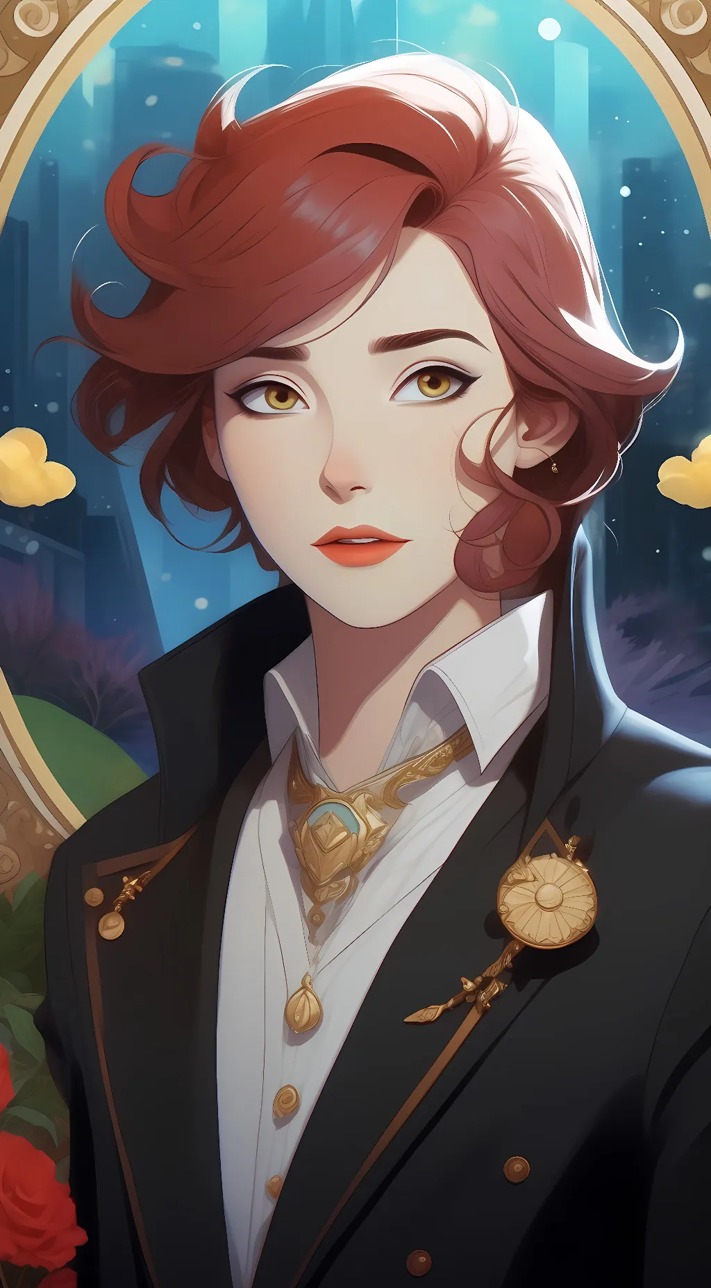 ai character:  Ariel background