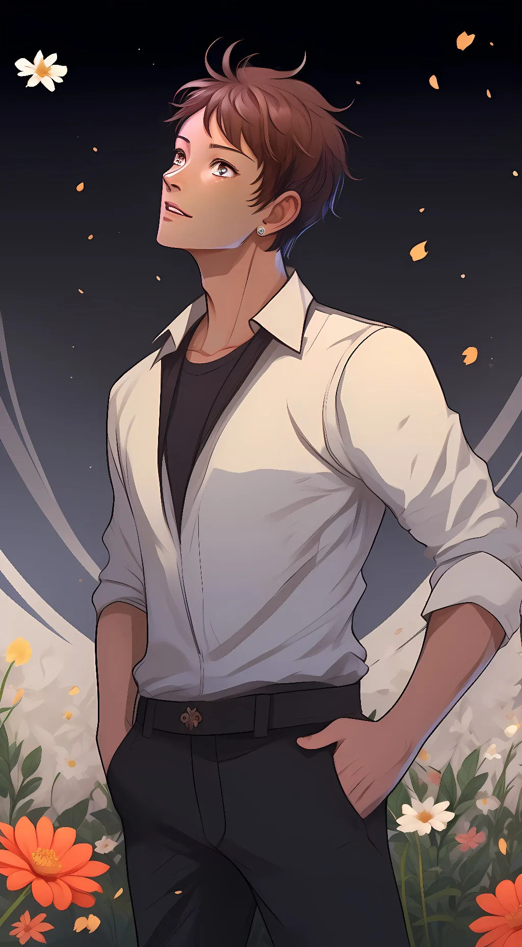 ai character: Lance McClain background