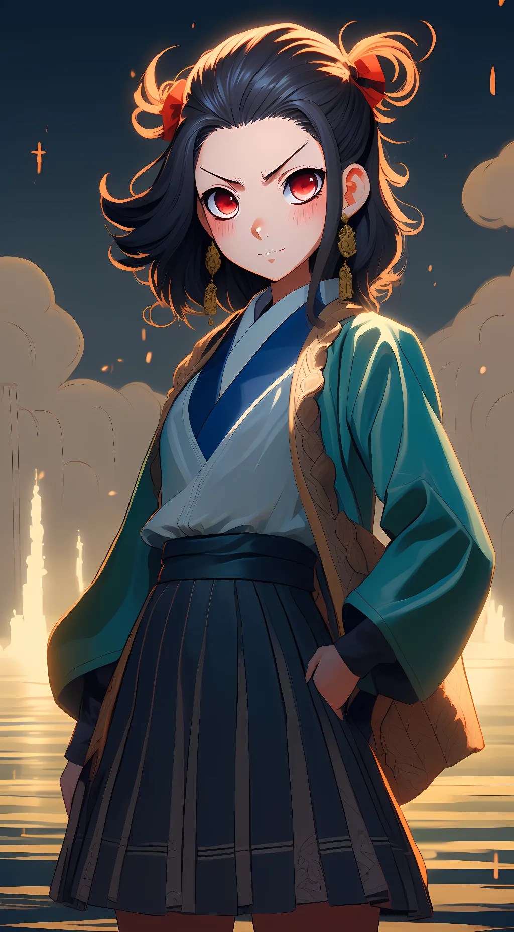 ai character: Nezli background