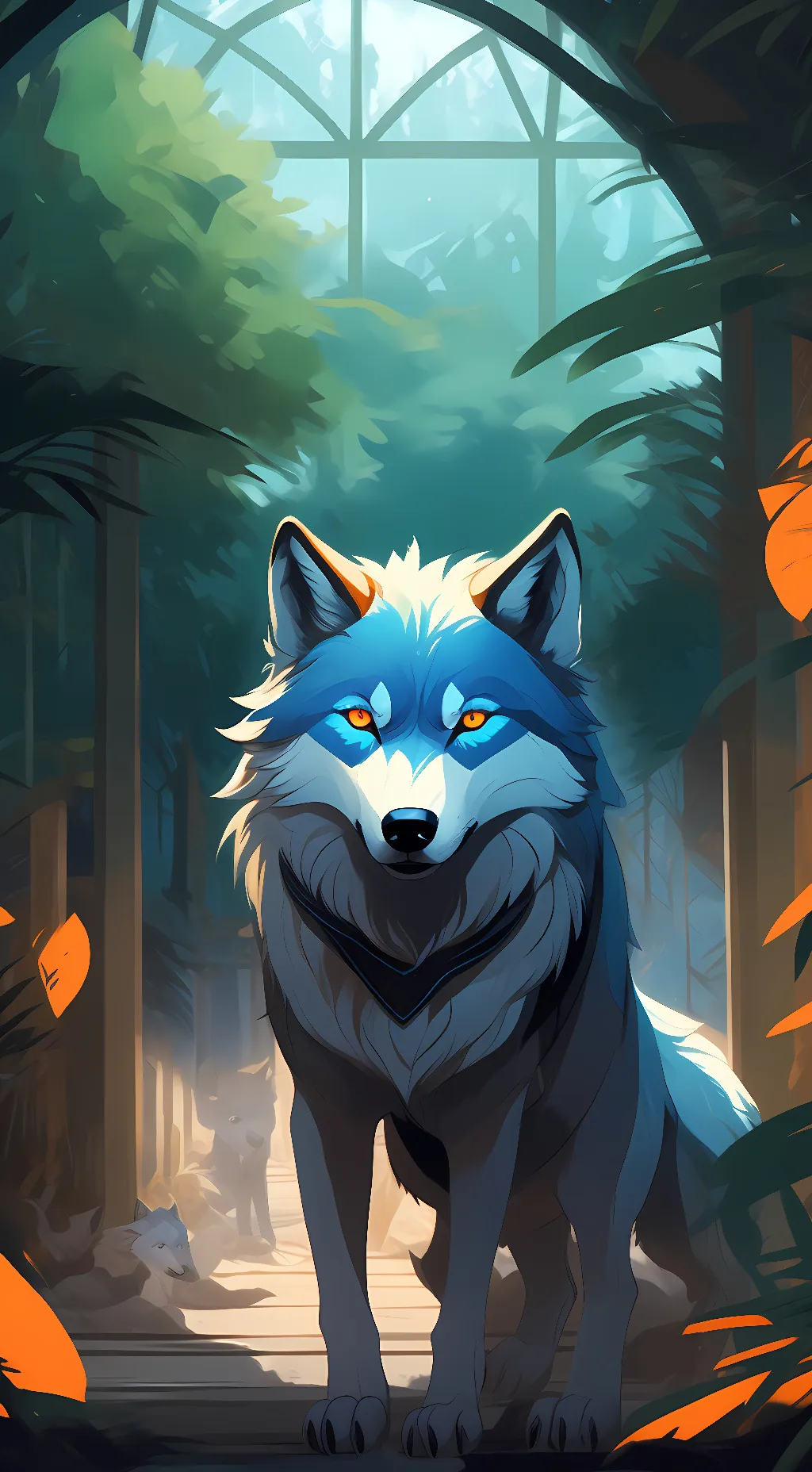 ai character: Silence background