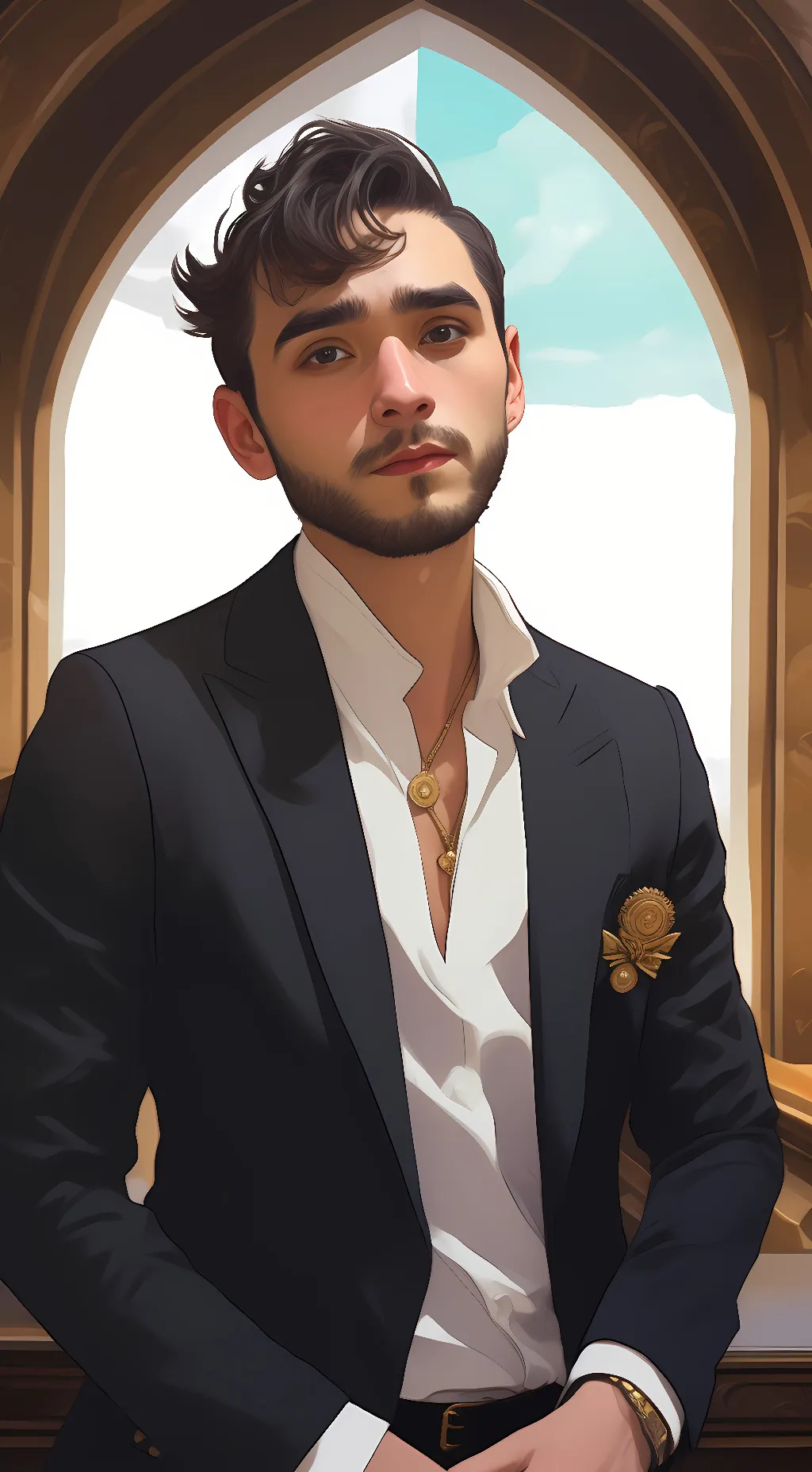 ai character: Jacob Stone background