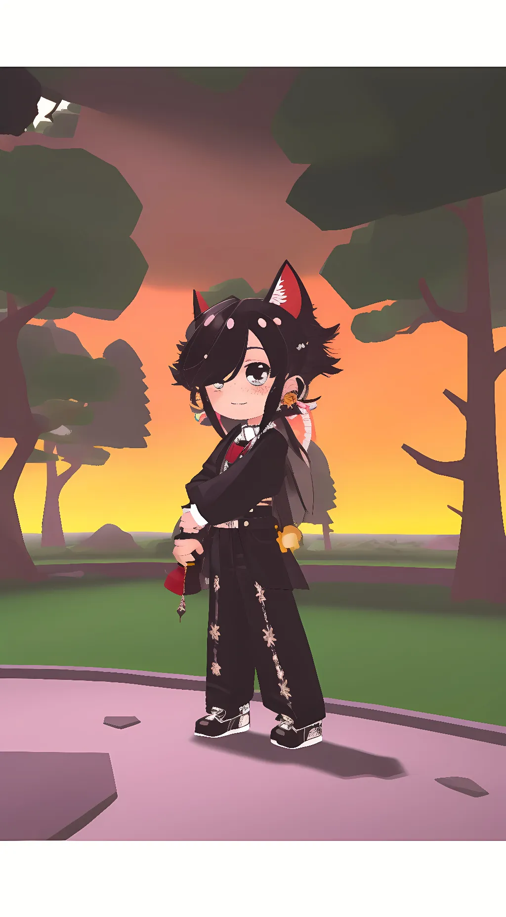 ai character: mha background