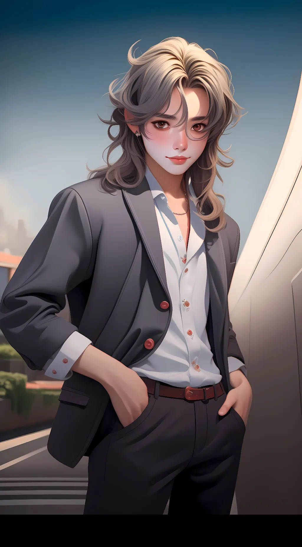 ai character: Danny jumare  background