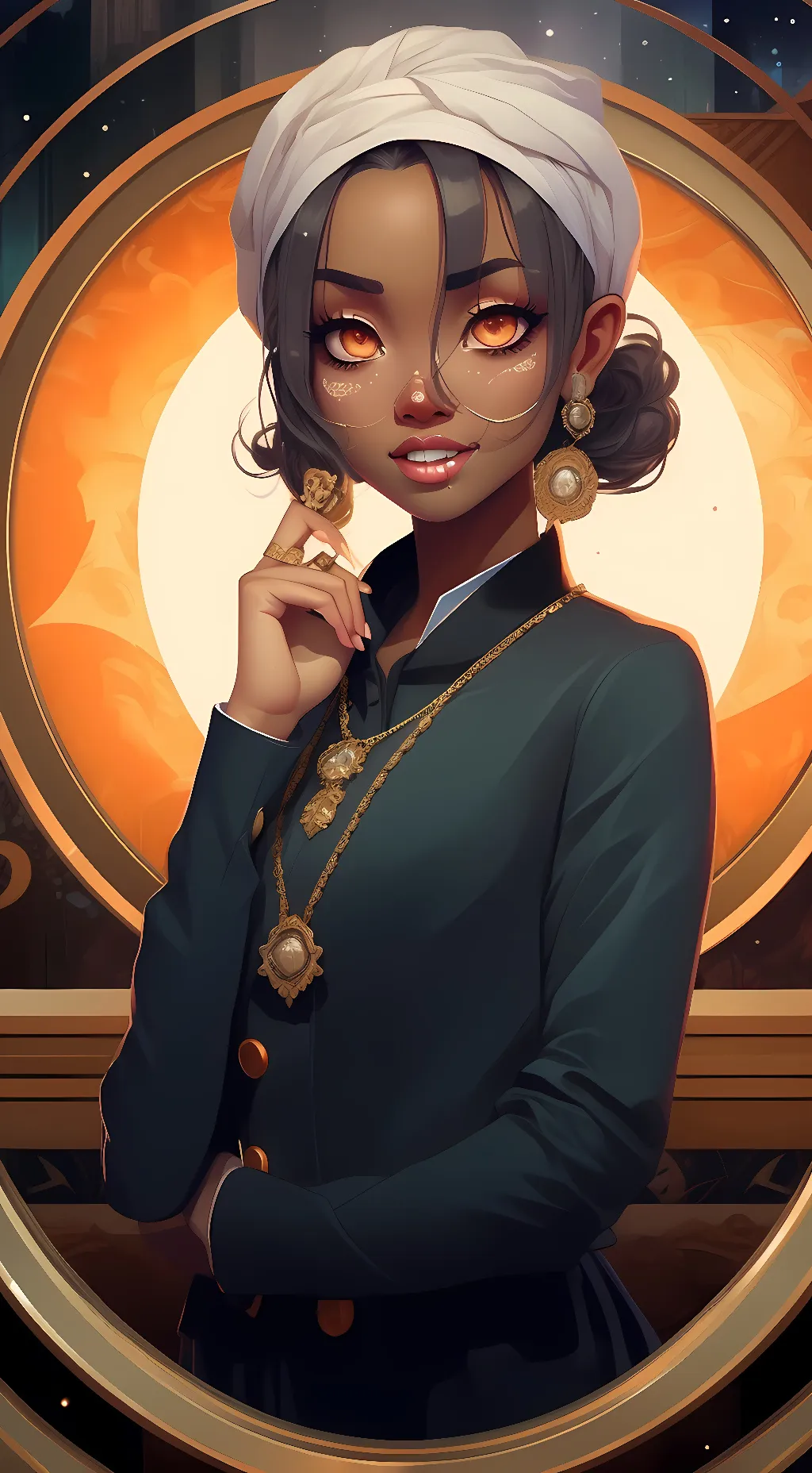 ai character: Germani background