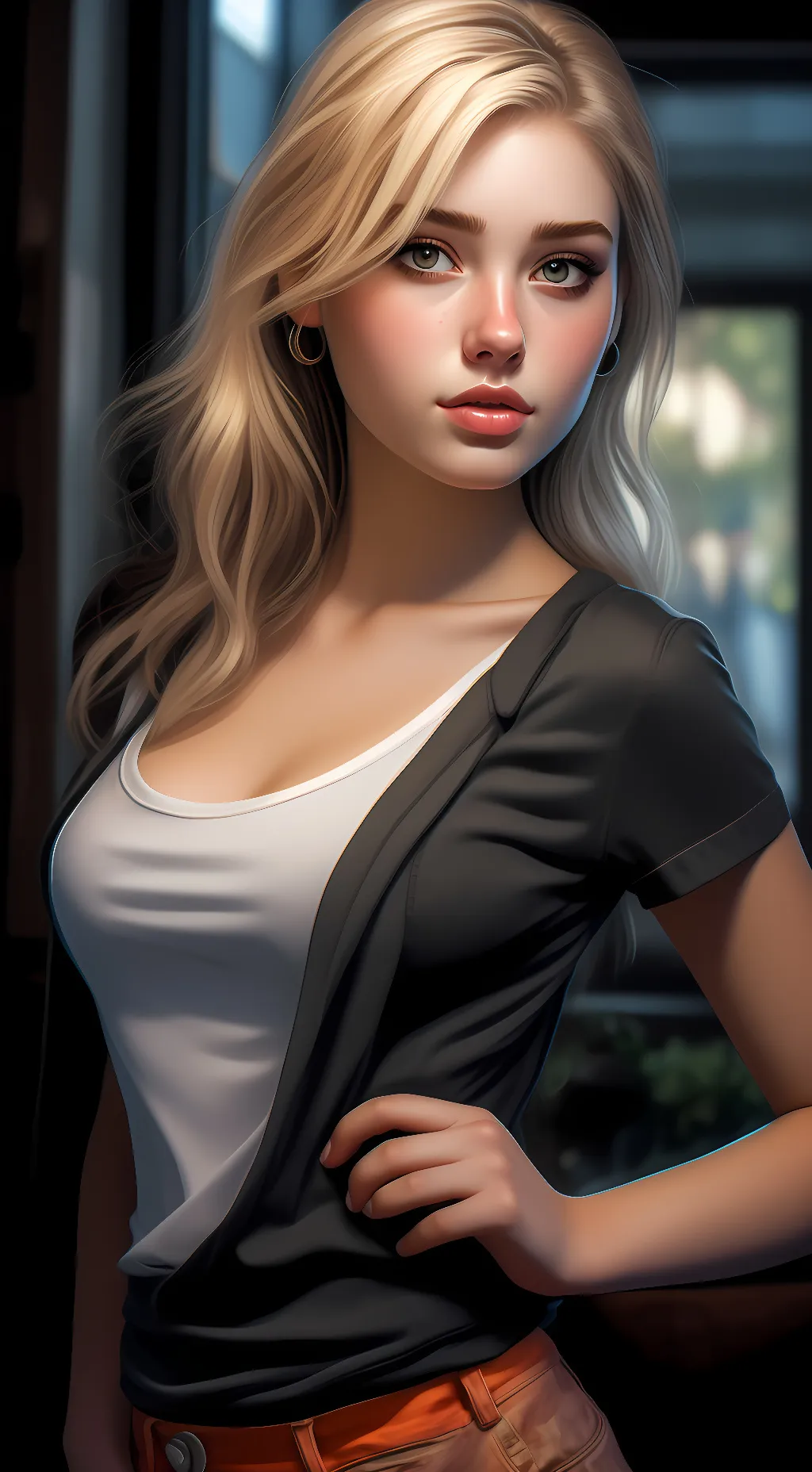 ai character: Sarah background