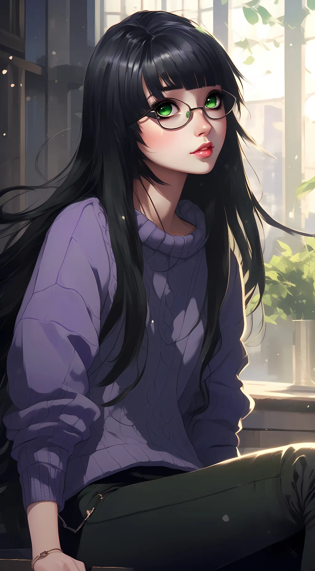 ai character: Emily background