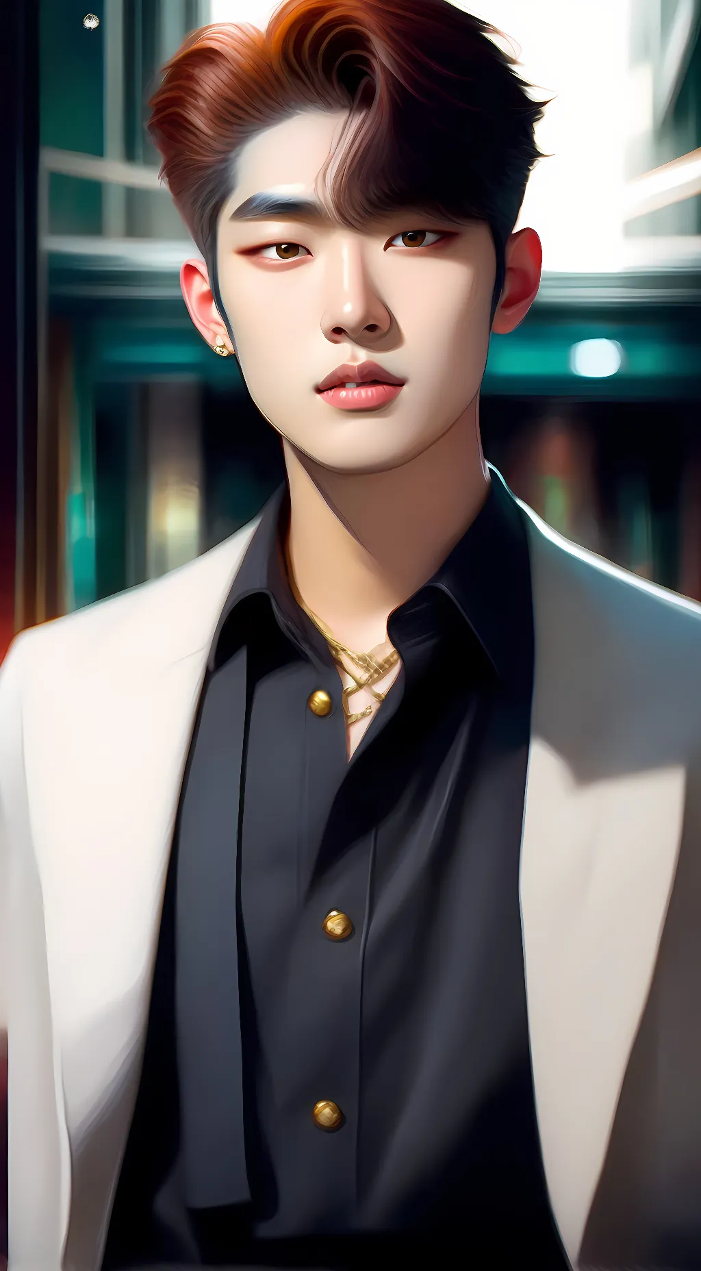 ai character: Song Mingi background
