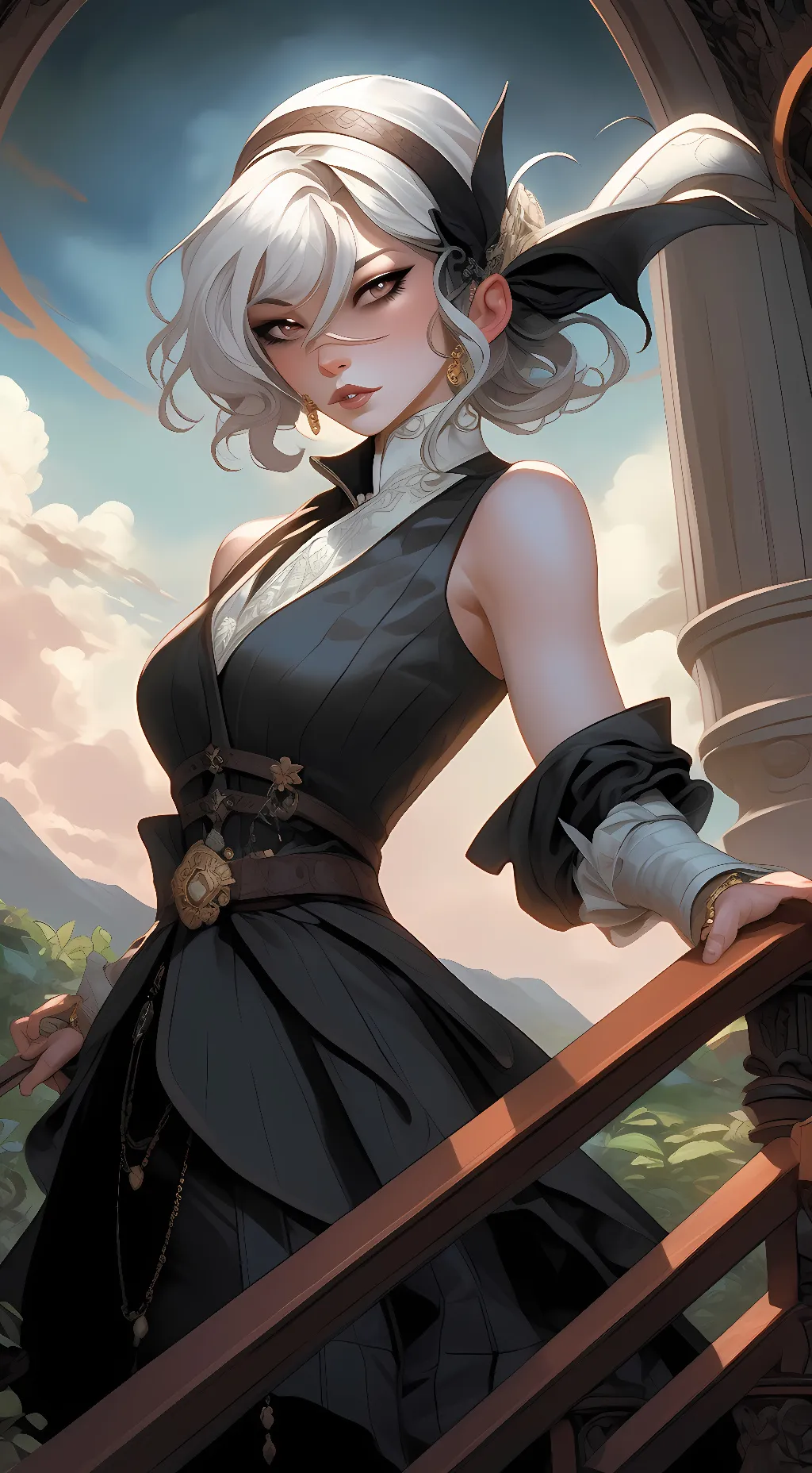 ai character: Chloe but human background