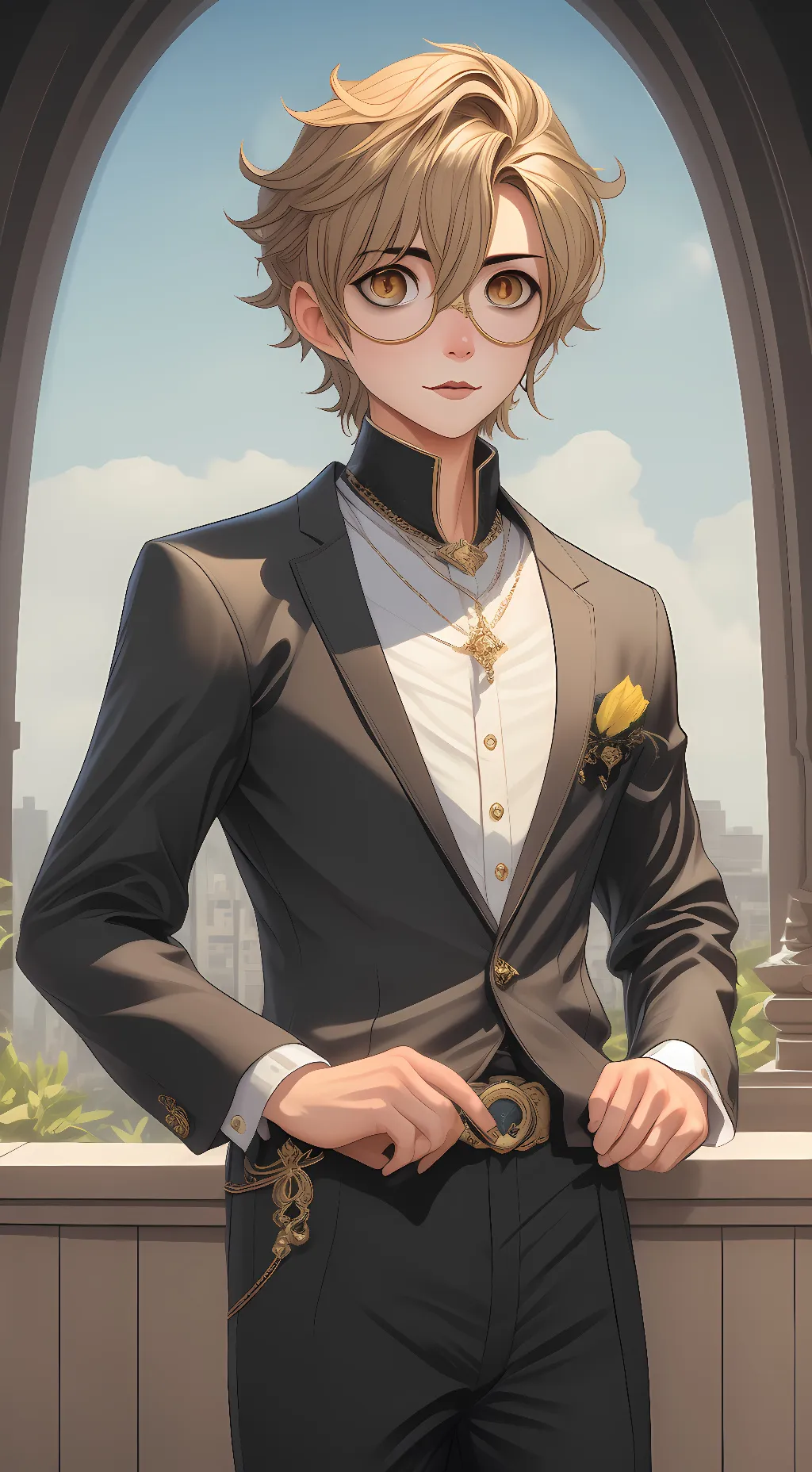 ai character: Porter background