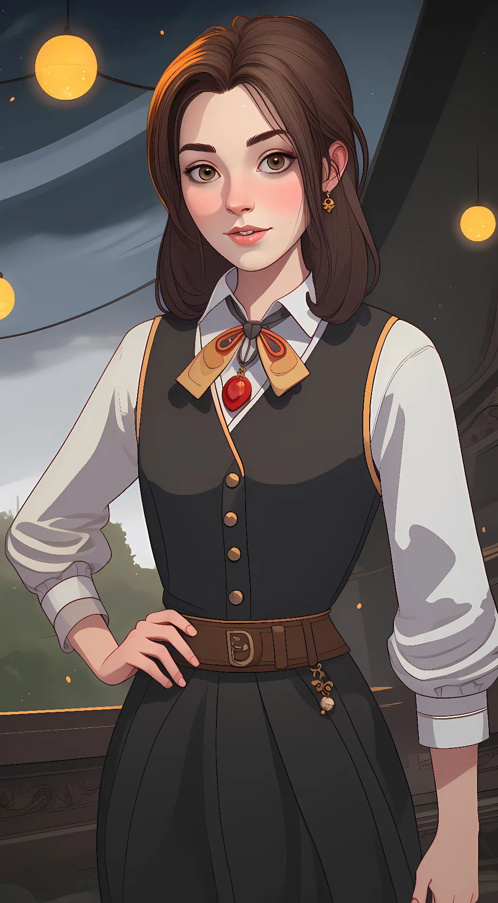 ai character: Victoria Scott background