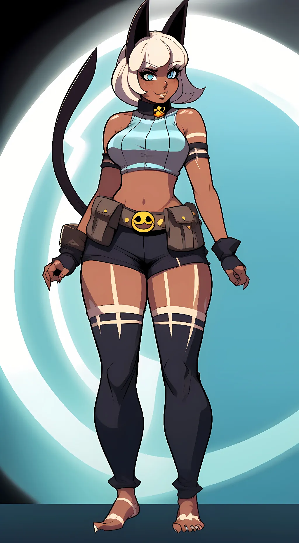 ai character: Nadia Fortune  background