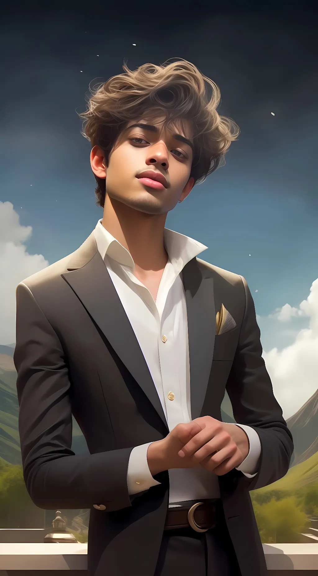 ai character: Tristan  background