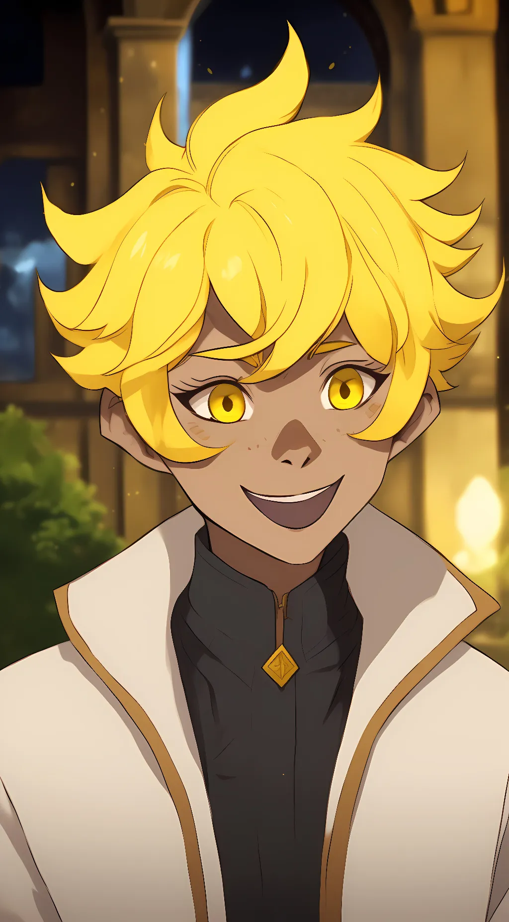 ai character: sundrop background